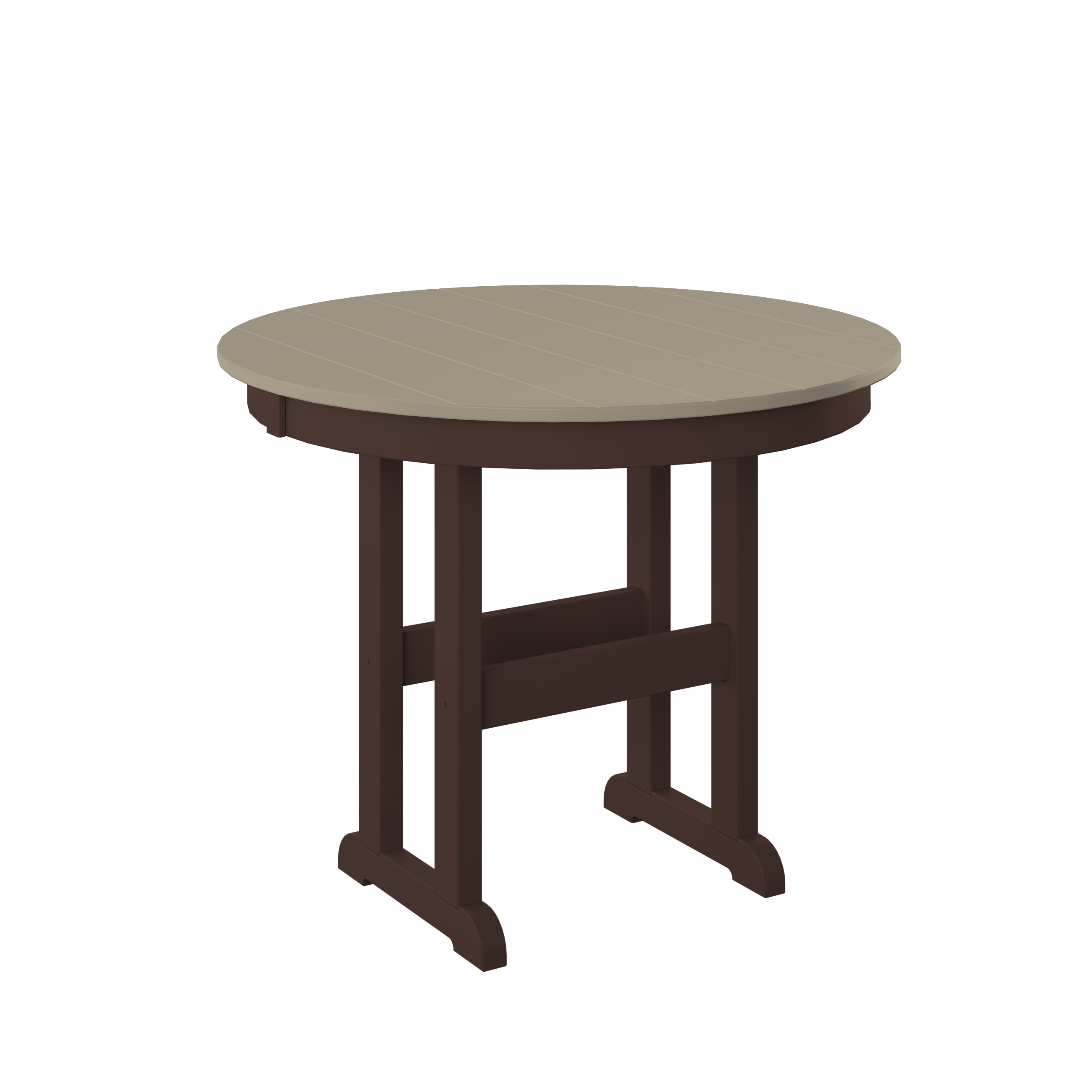 DURAWEATHER POLY® 5-Piece Maybeck Adirondack Counter Set