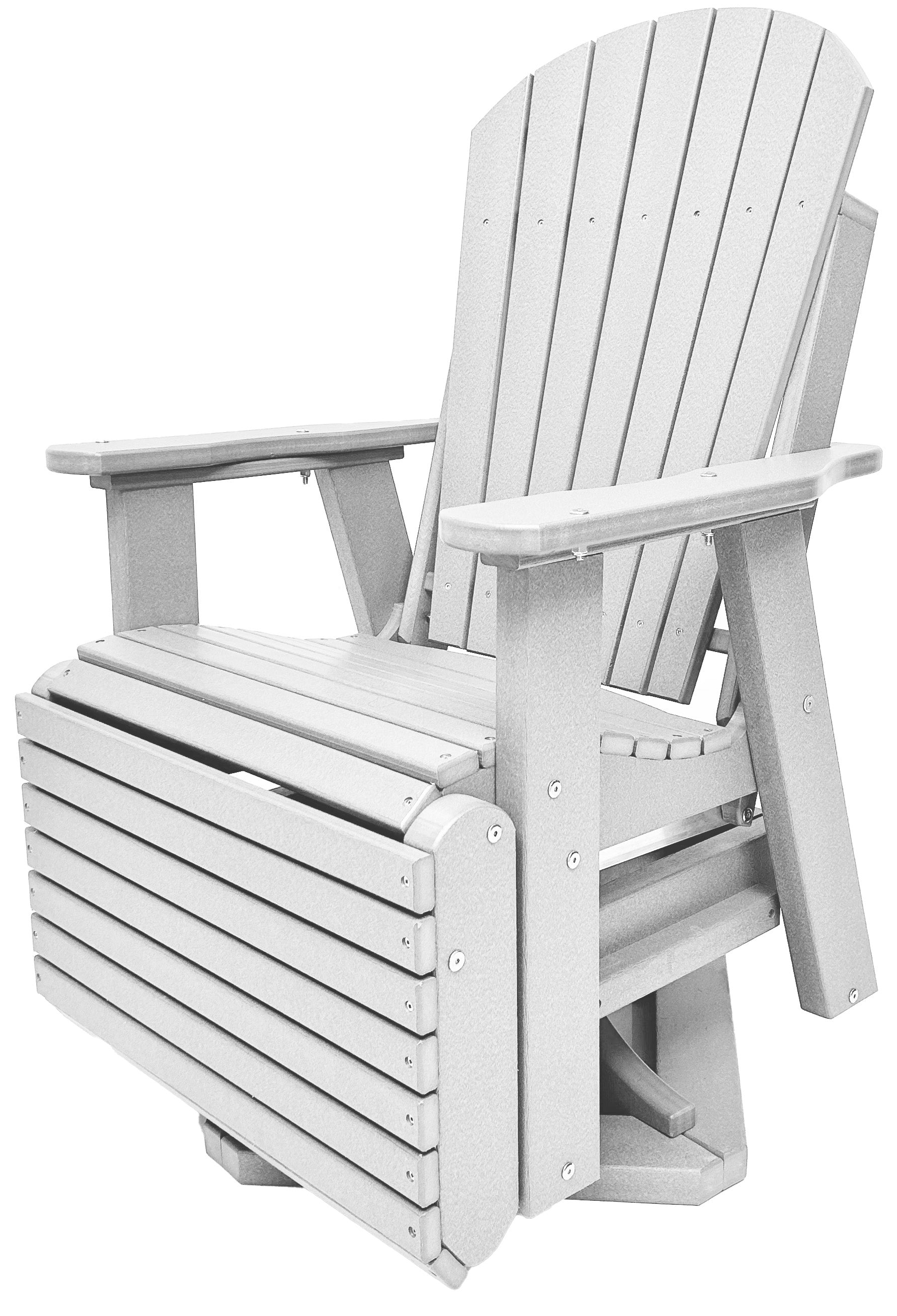 Swivel And Reclining  King Size Adirondack Chair