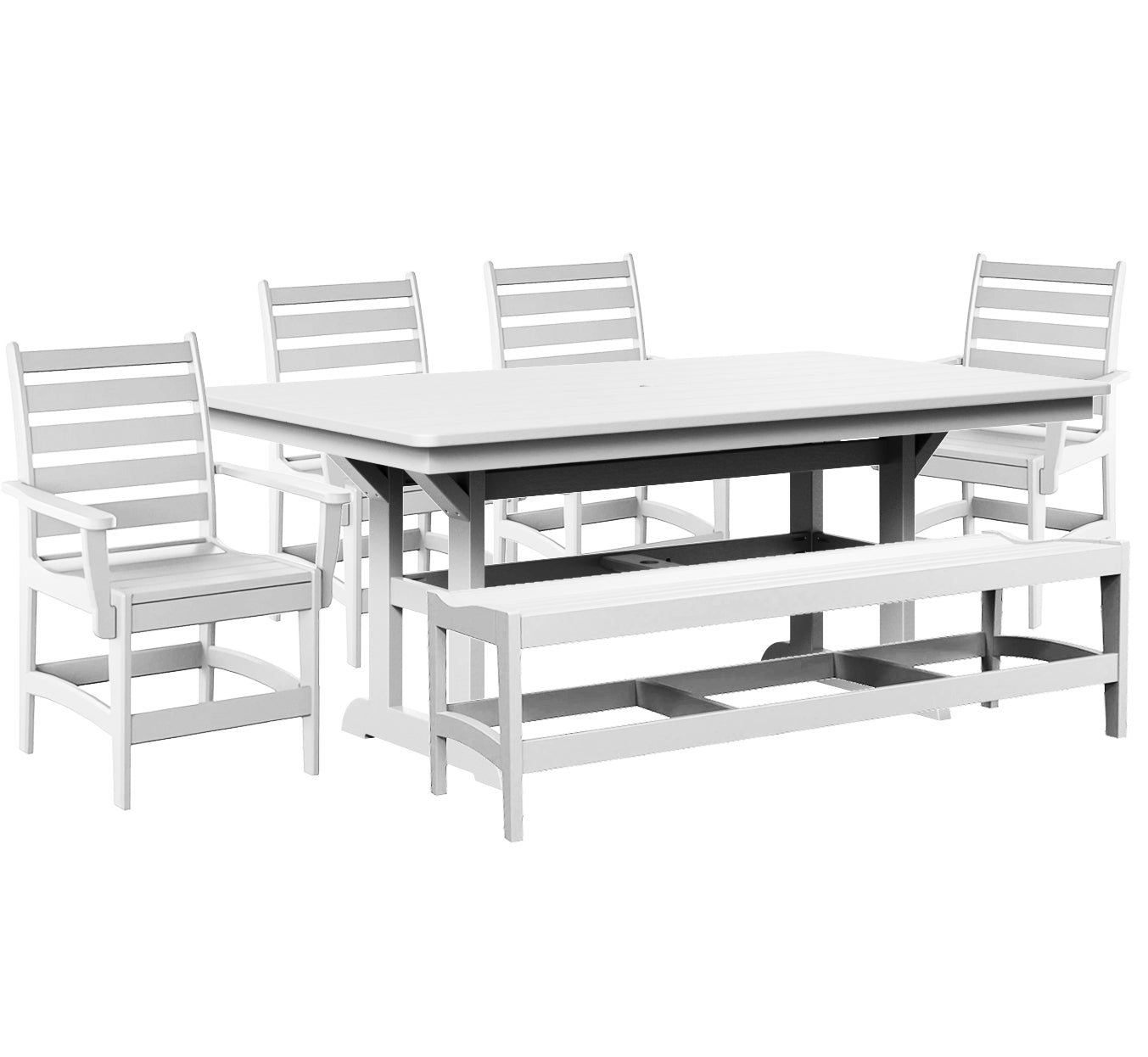 Maywood Dining Set With Bench - New