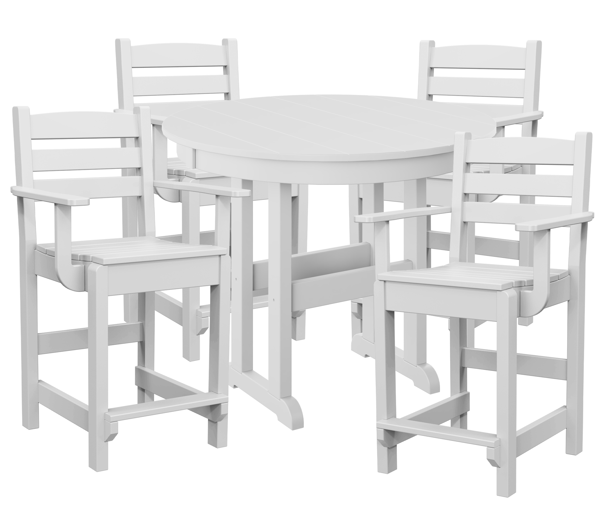 DURAWEATHER POLY® 5-Piece Farmhouse Counter Set
