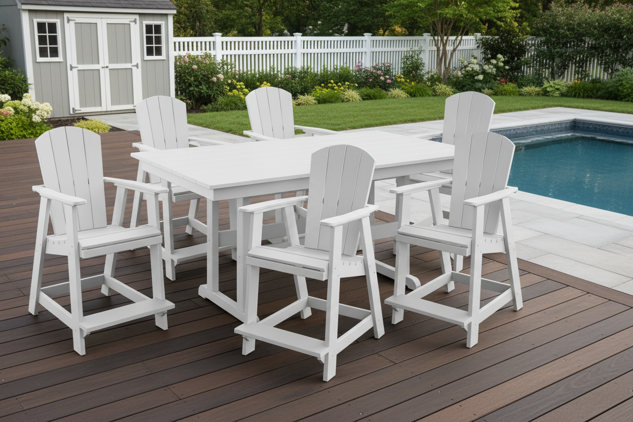 7-Piece Maybeck Adirondack Counter Set