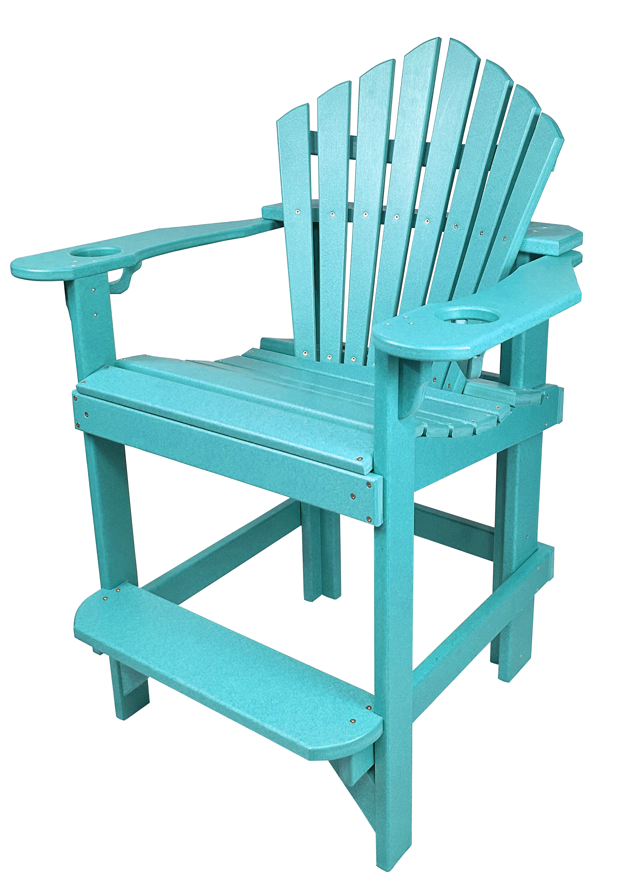 Set of 6 - Bridgewater Counter Chairs With Built In Cupholders
