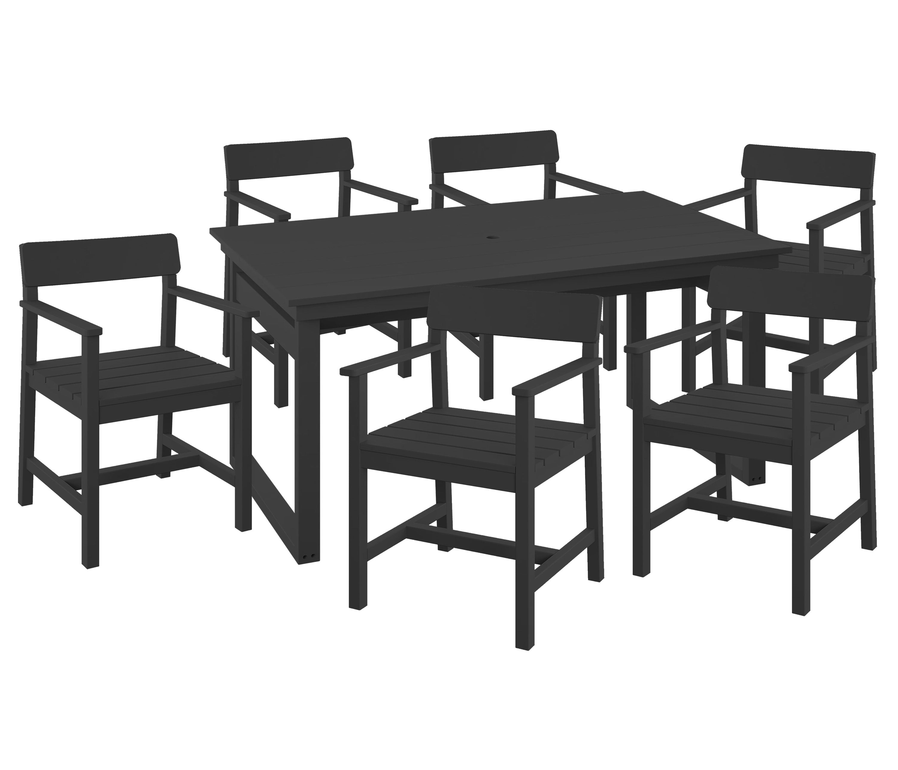 7-Piece Beverly Dining Table Set
