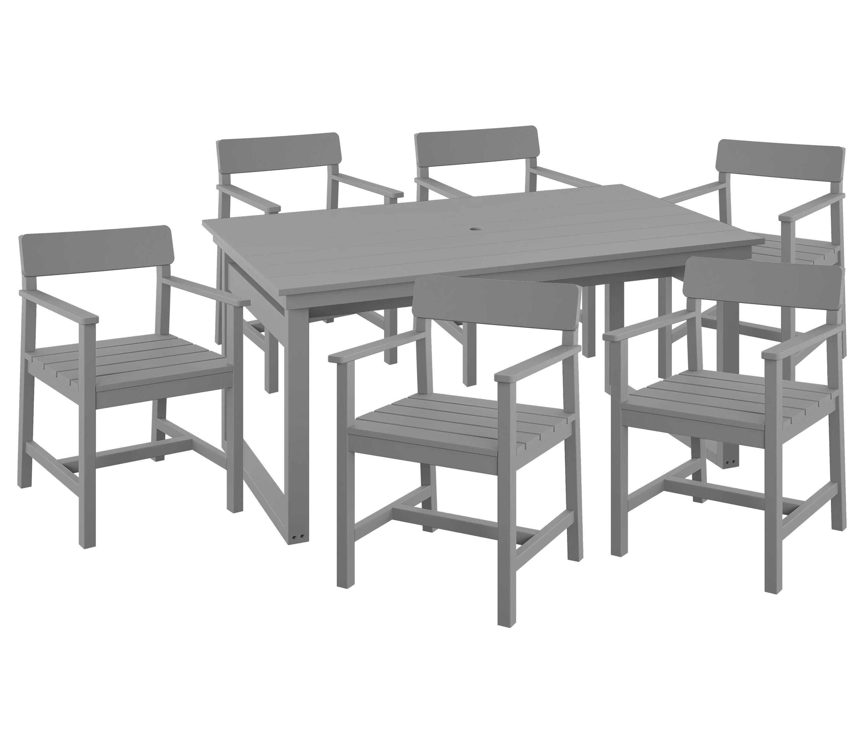 7-Piece Beverly Dining Table Set