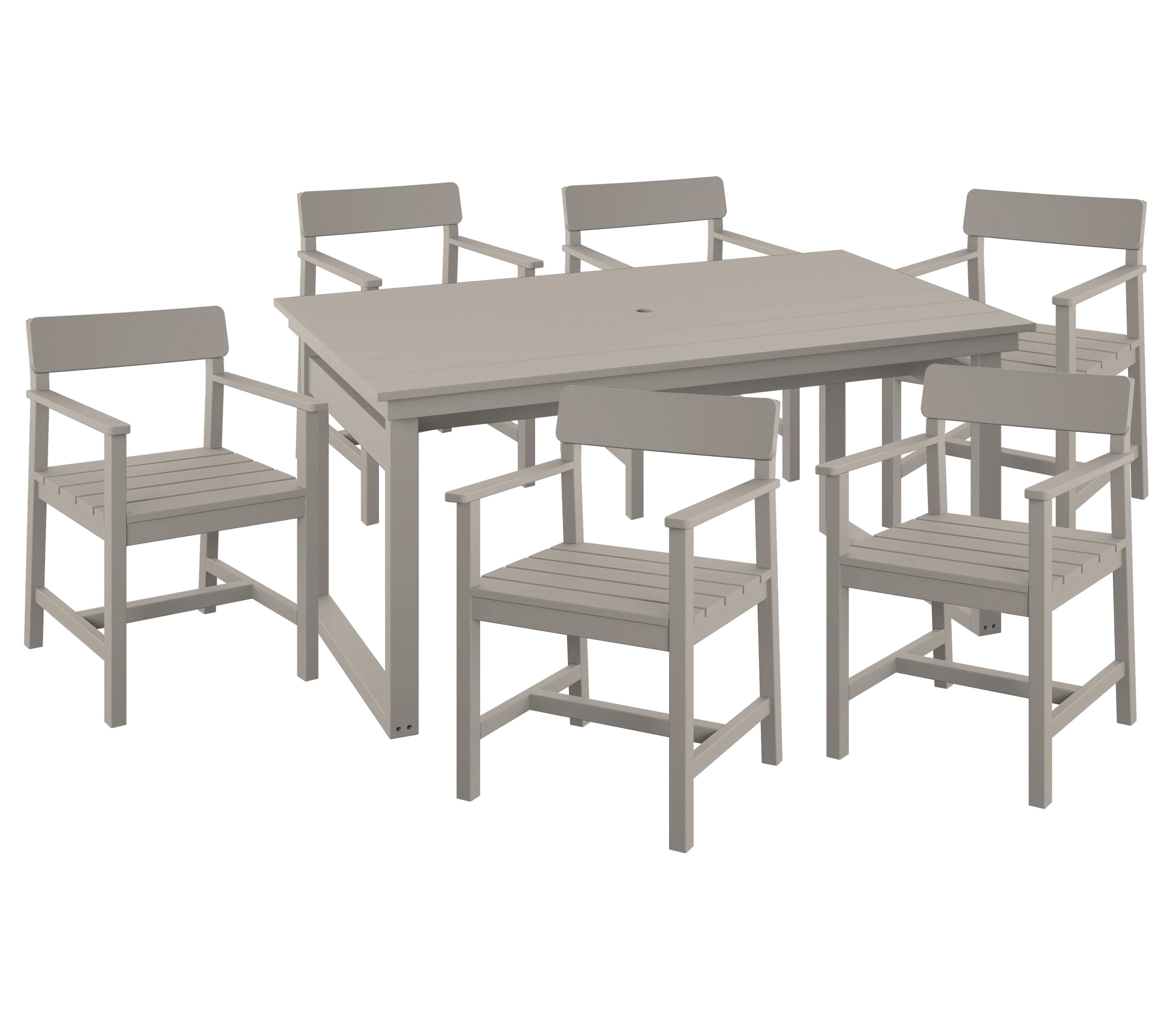 7-Piece Beverly Dining Table Set