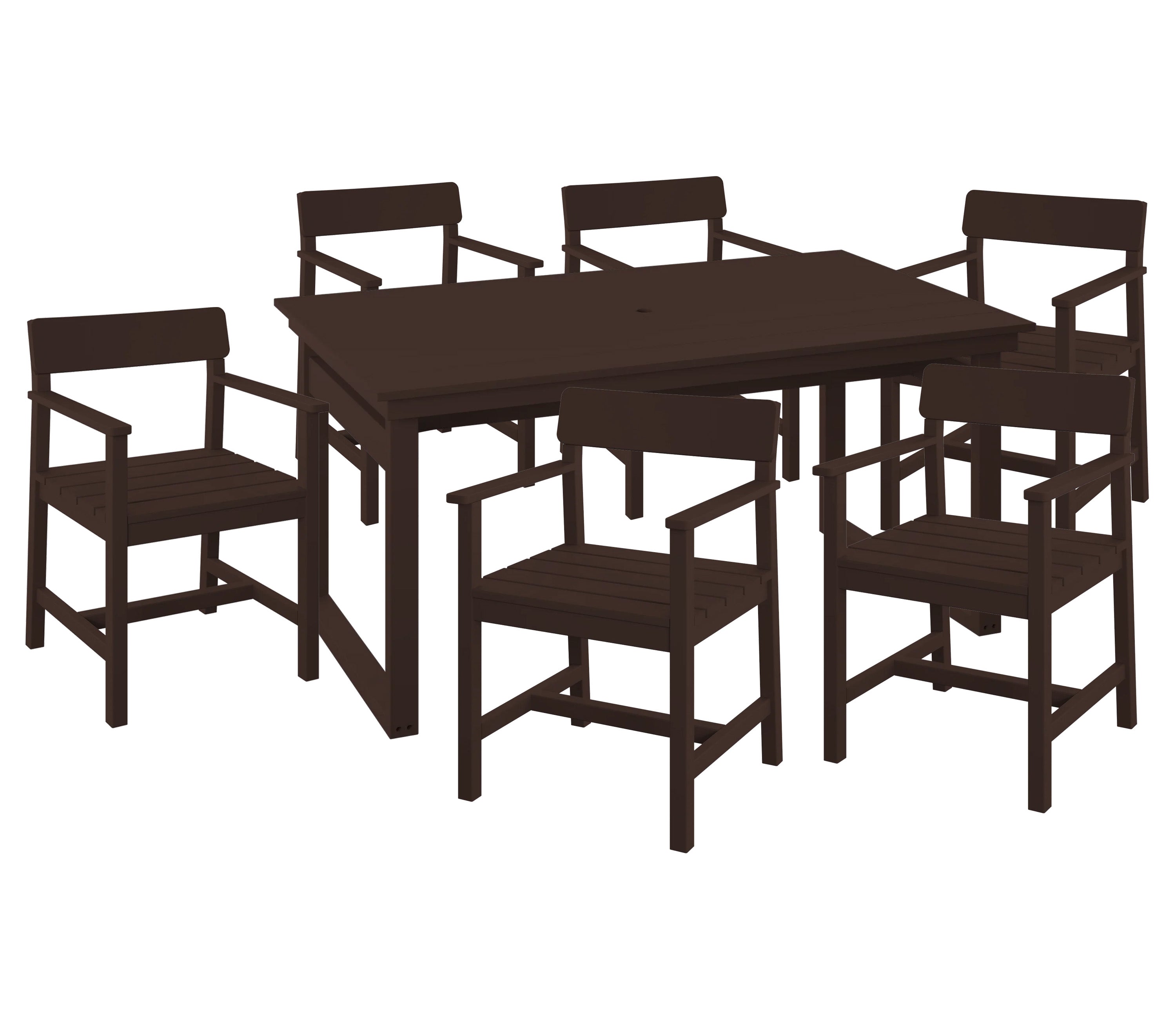 7-Piece Beverly Dining Table Set
