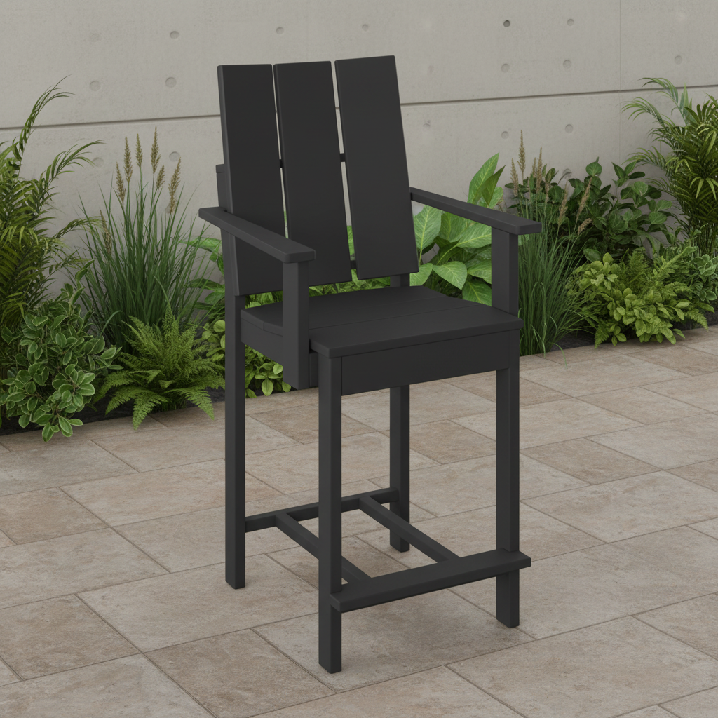 DuraWeather Poly MODERN DINING CHAIR