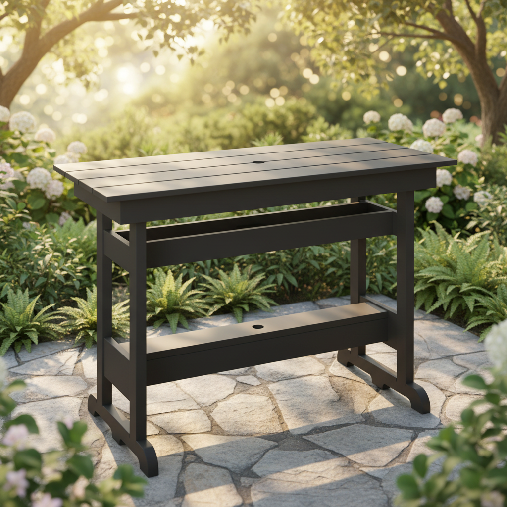 DuraWeather Poly BAR TABLE