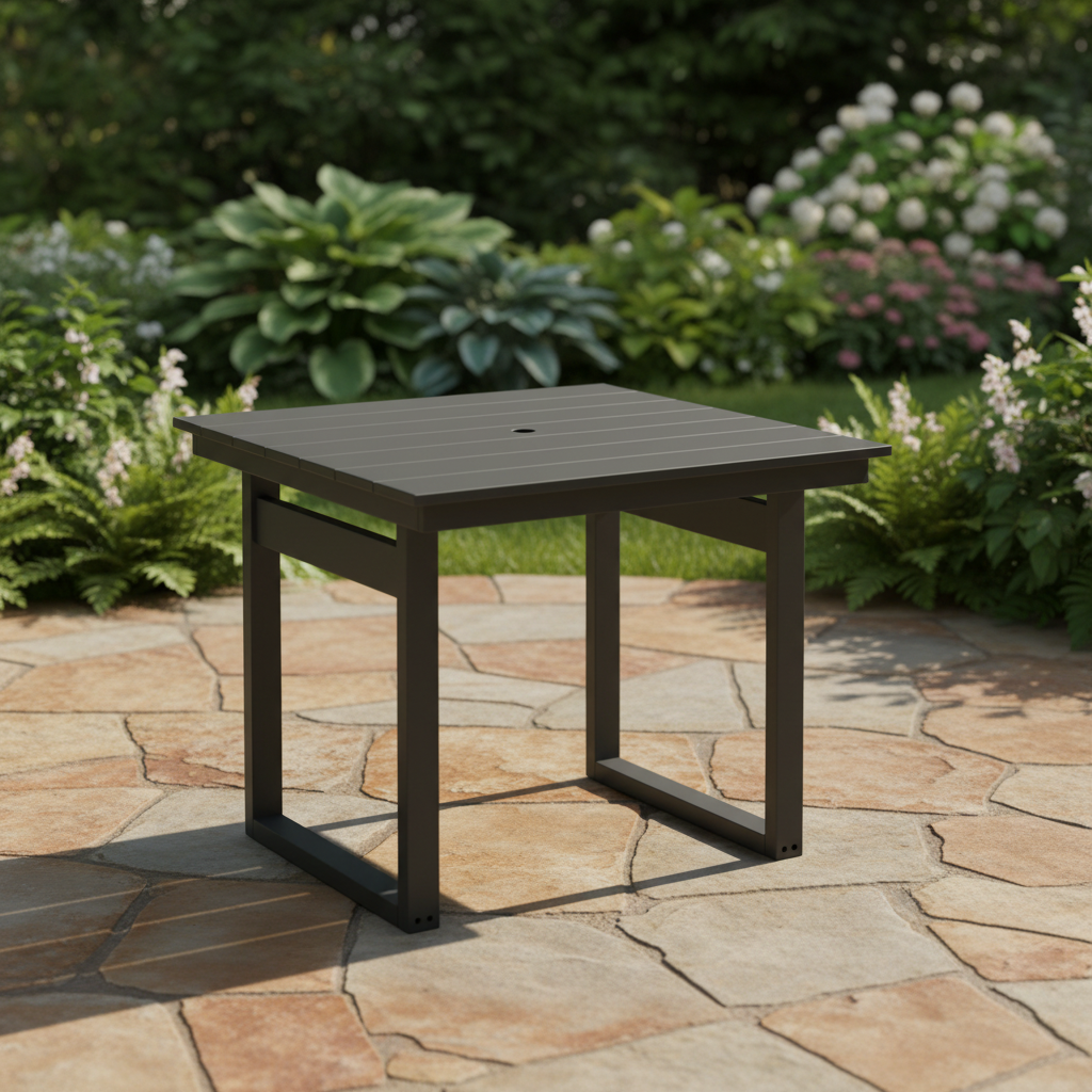 DuraWeather Poly MODERN 38 SQUARE TABLE
