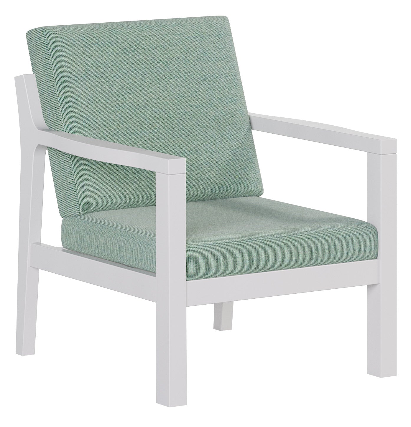 Set of 4 Mayfair Outdoor Lounge Chairs Sunbrella® Fabric