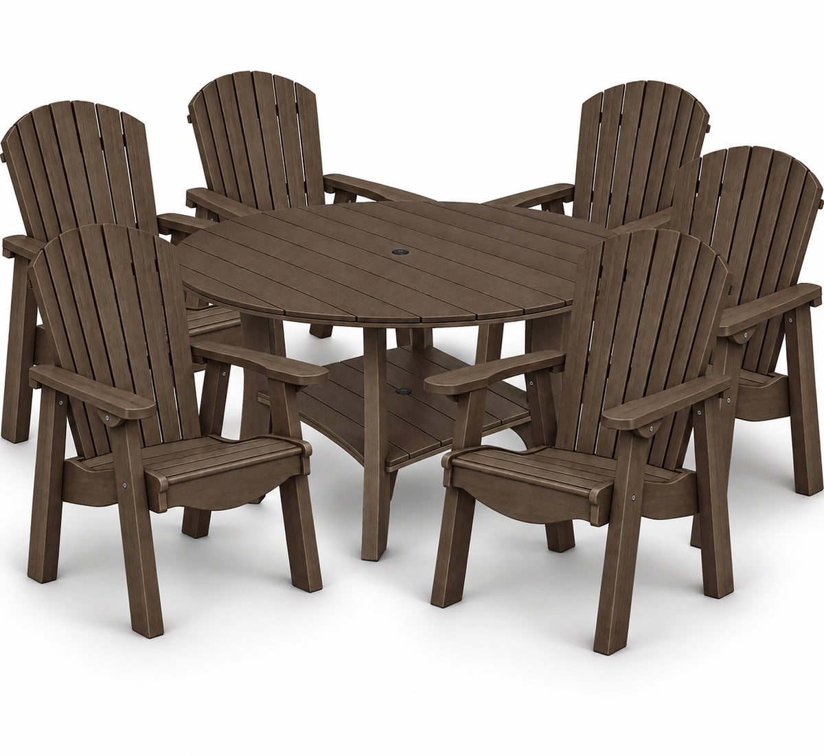 7-Piece Harmony Adirondack Dining Table Set