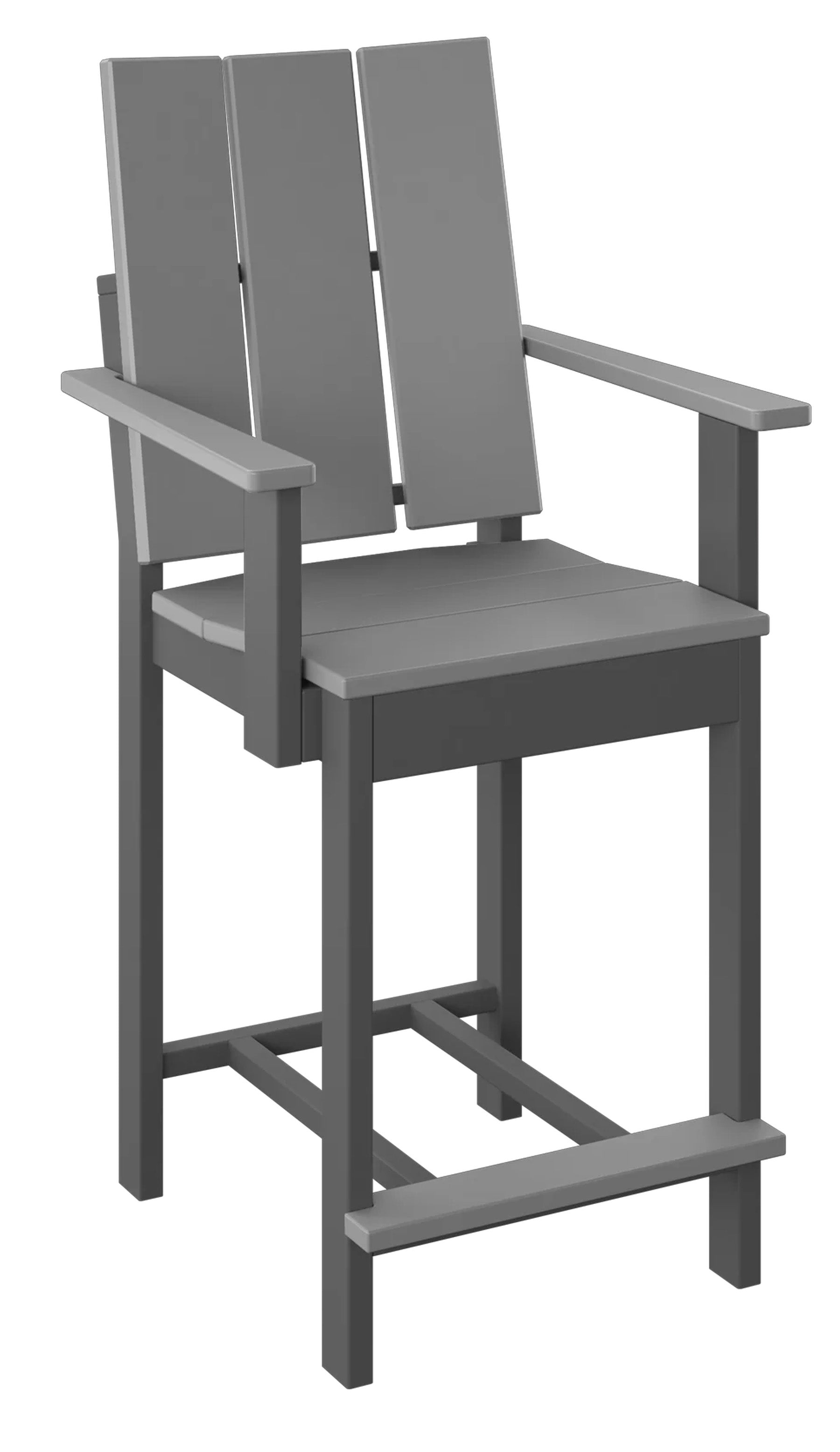 Modern Adirondack Counter Chair