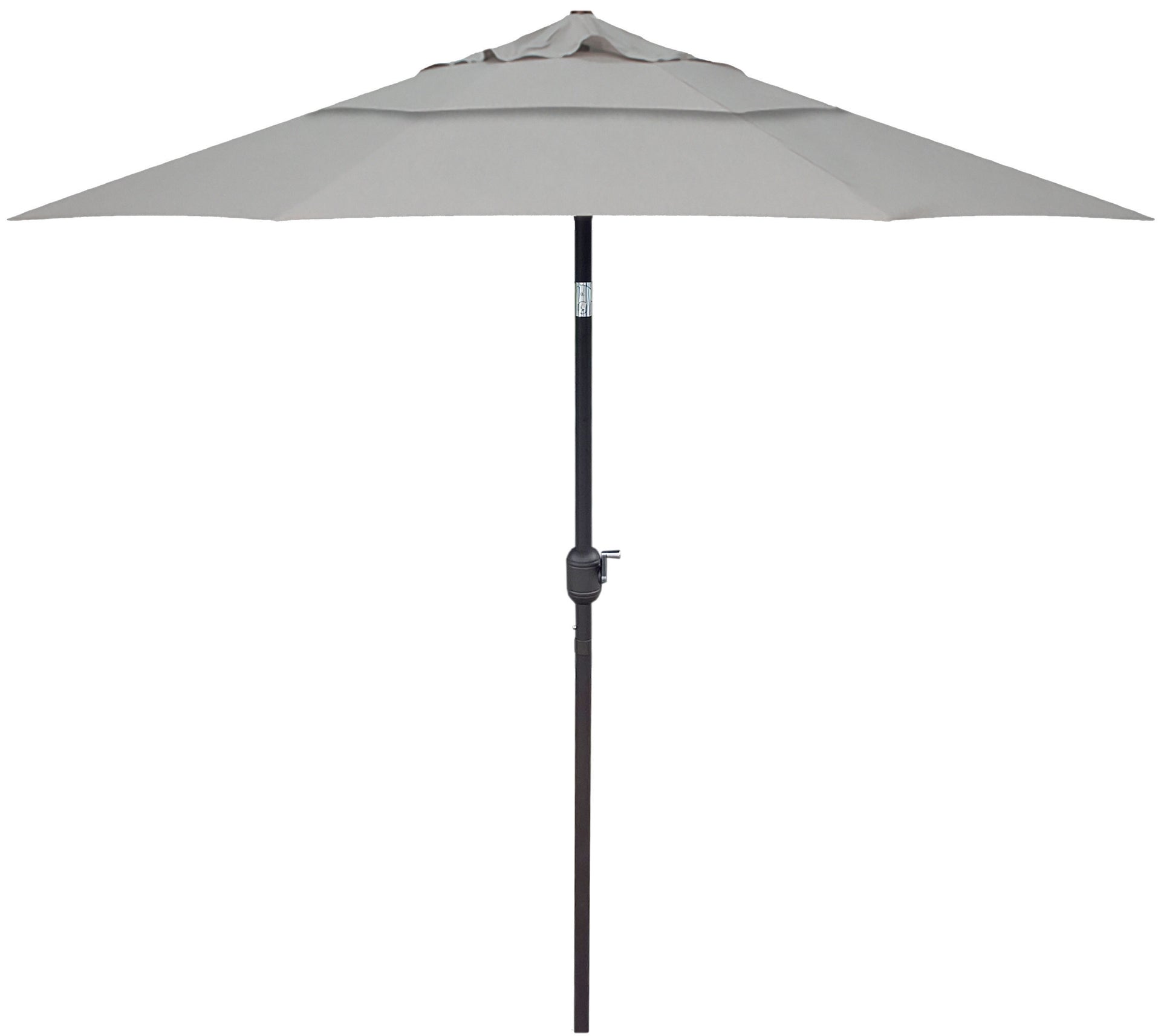 9'ft Patio Umbrella Push Button Tilt Sunbrella® Double Wind Vents