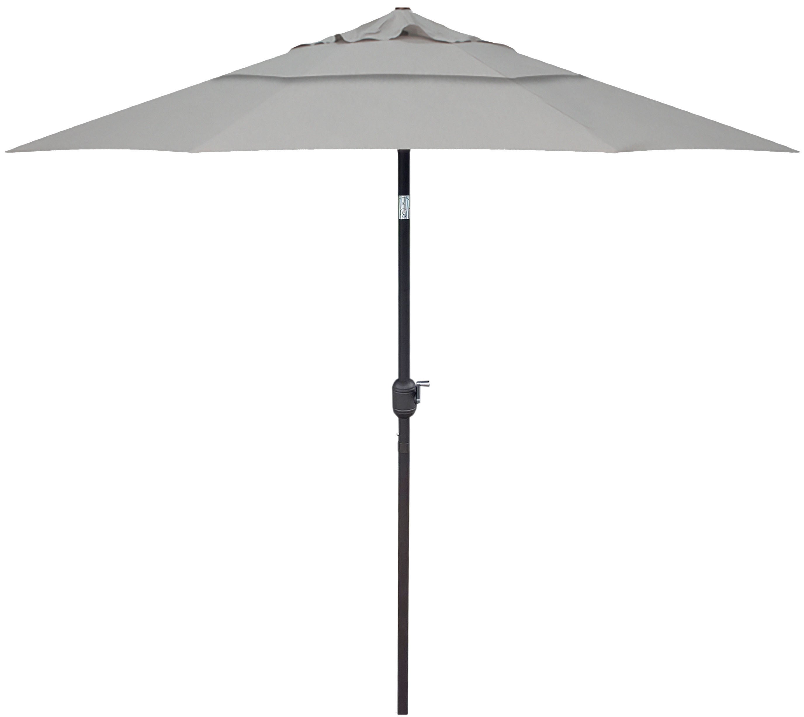 DURAWEATHER POLY® 9'ft Patio Umbrella Push Button Tilt Double Wind Vents Sunbrella Fabrics