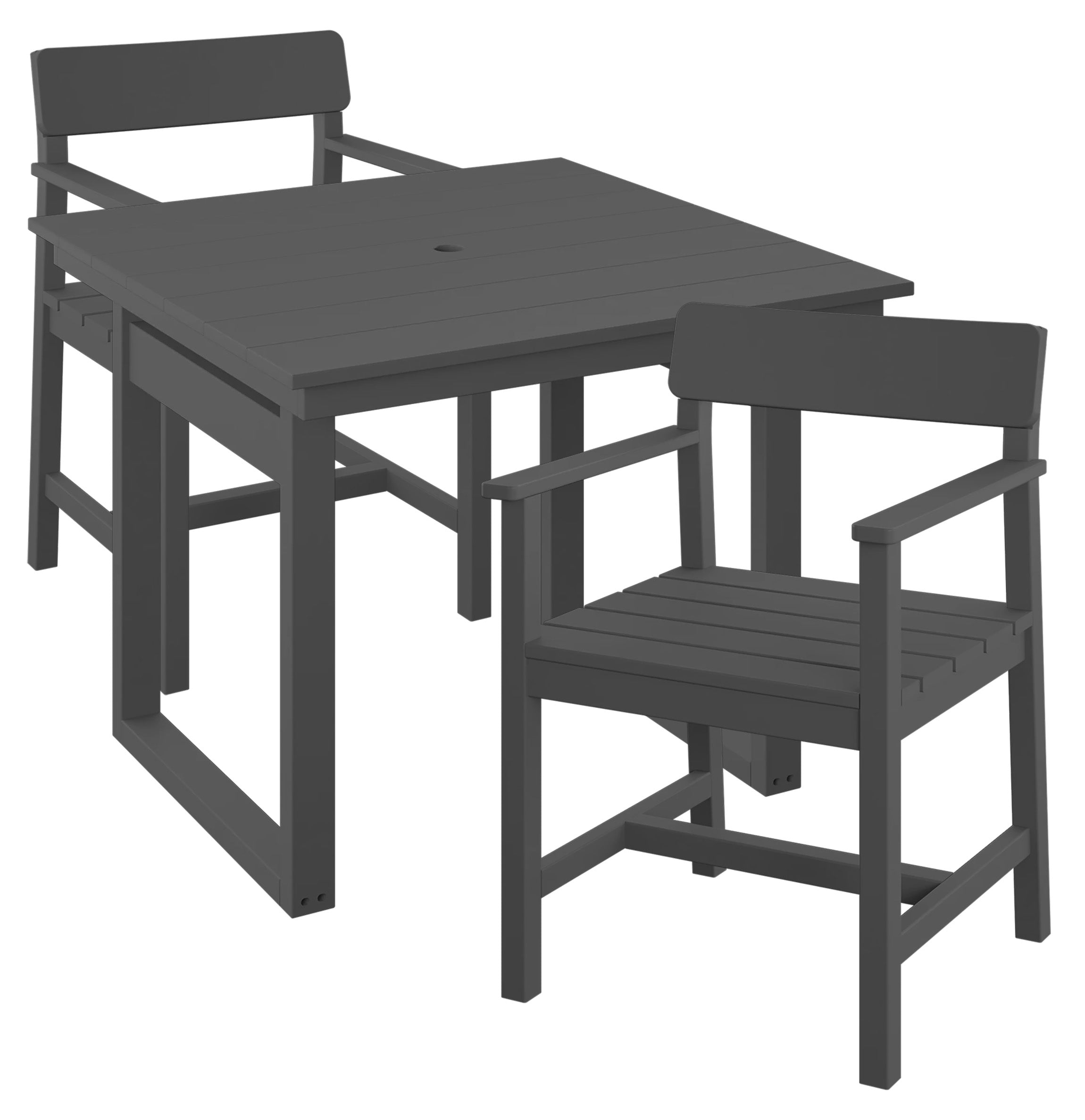 3-Piece Beverly Dining Table Set