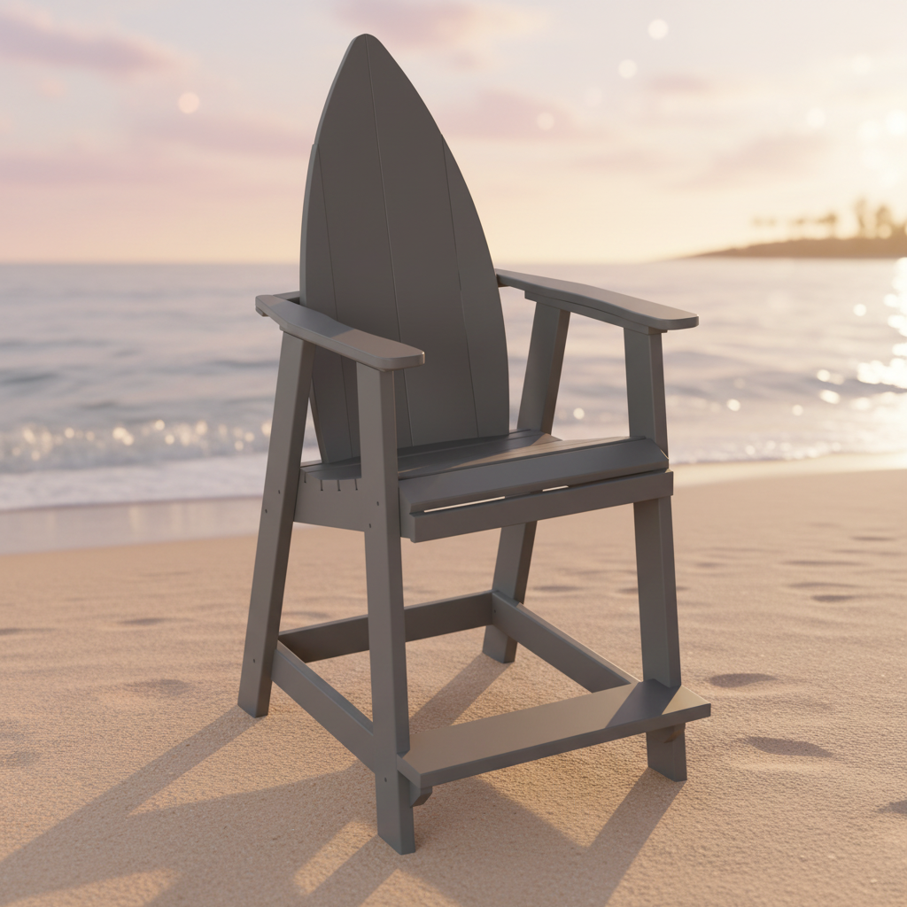 DuraWeather Poly SURFBOARD NOSE BALCONY CHAIR