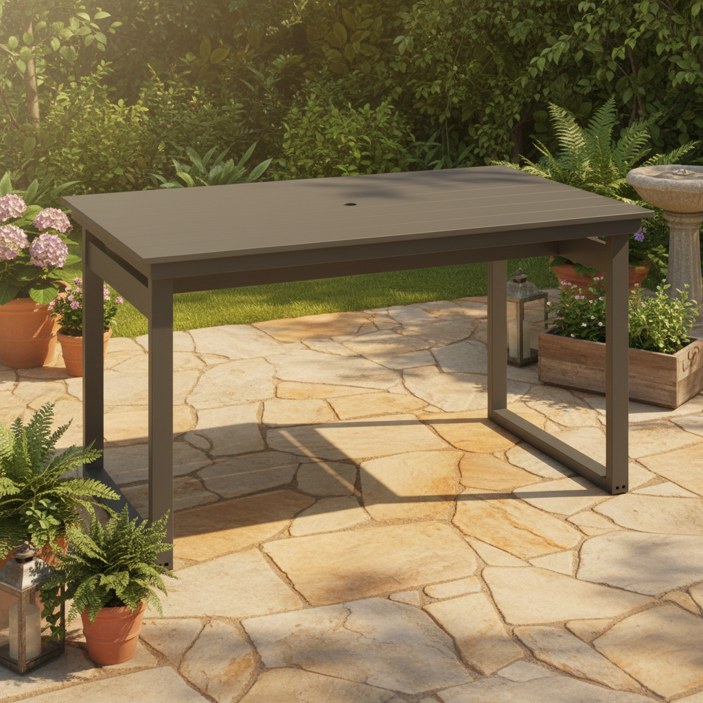 DuraWeather Poly MODERN 38 x 64 TABLE
