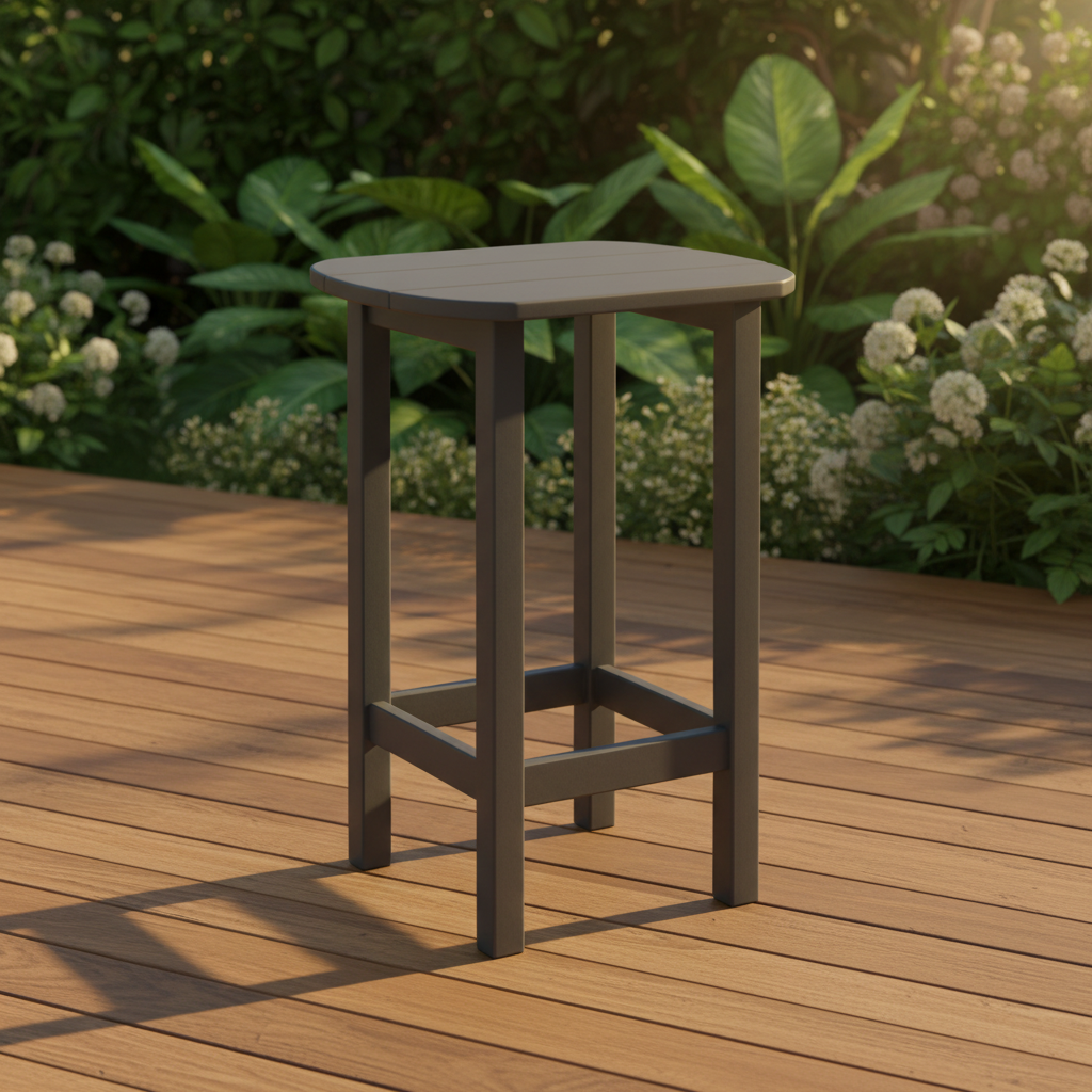 DuraWeather Poly BALCONY END TABLE