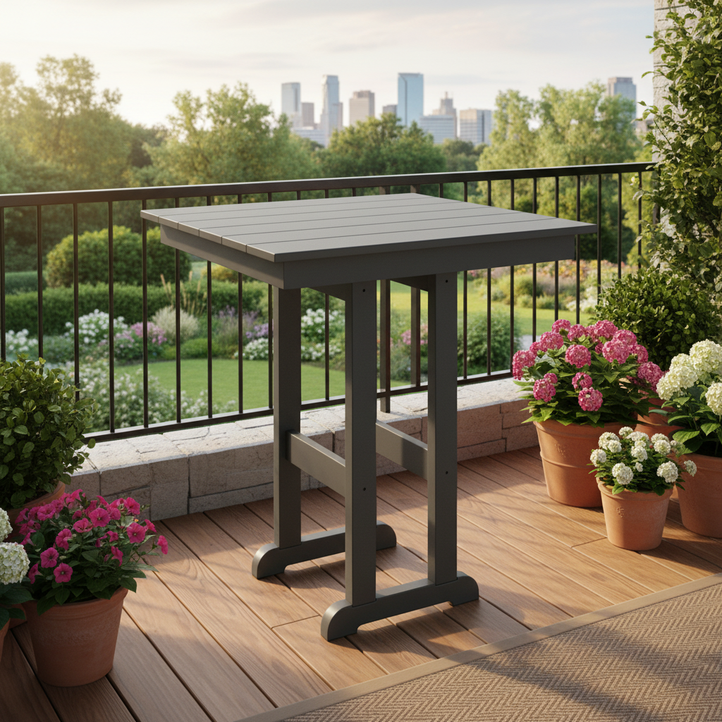 DuraWeather Poly 33 SQUARE TABLE