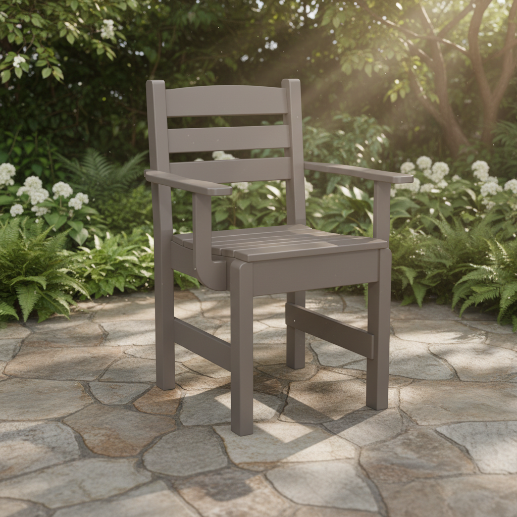 DuraWeather Poly DINING CAPTAIN CHAIR