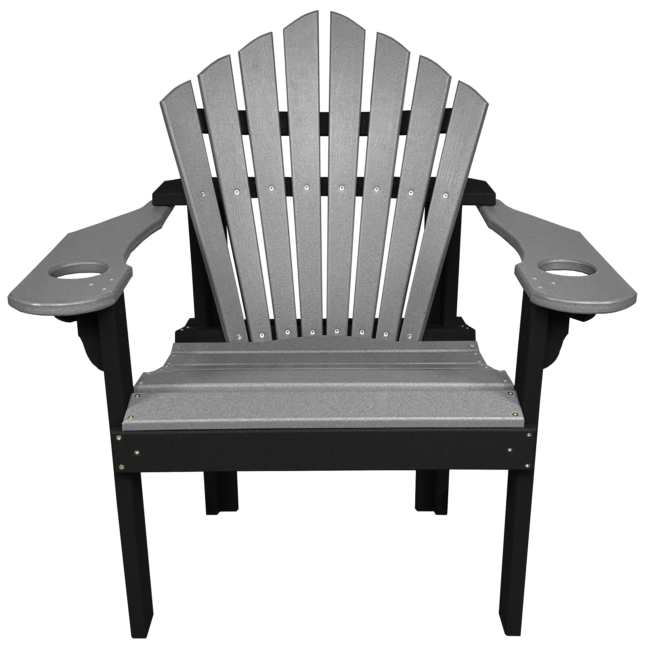 7-Piece 60”rd. Bridgewater Dining Set With Built In Cupholders