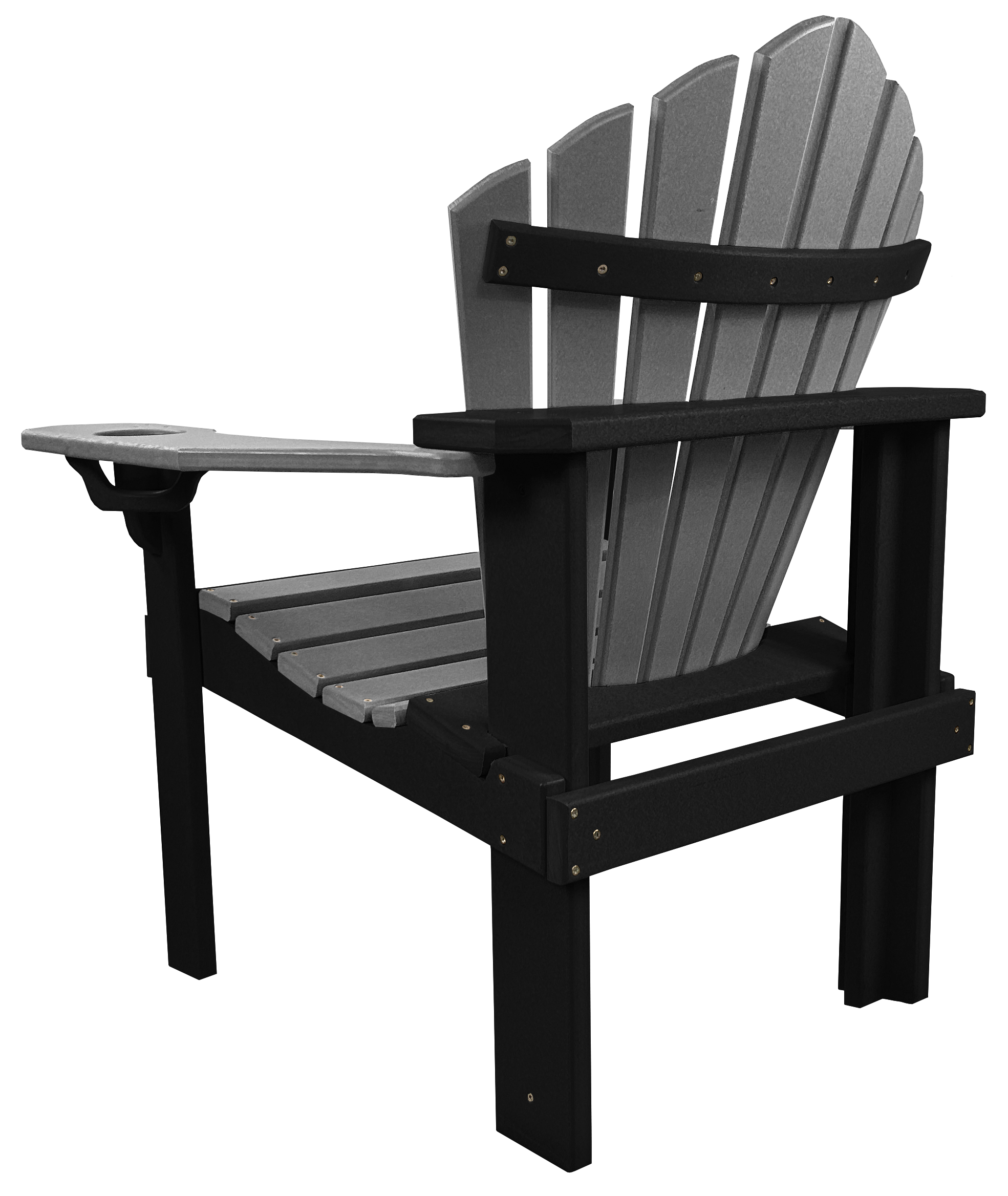 7-Piece 60”rd. Bridgewater Dining Set With Built In Cupholders