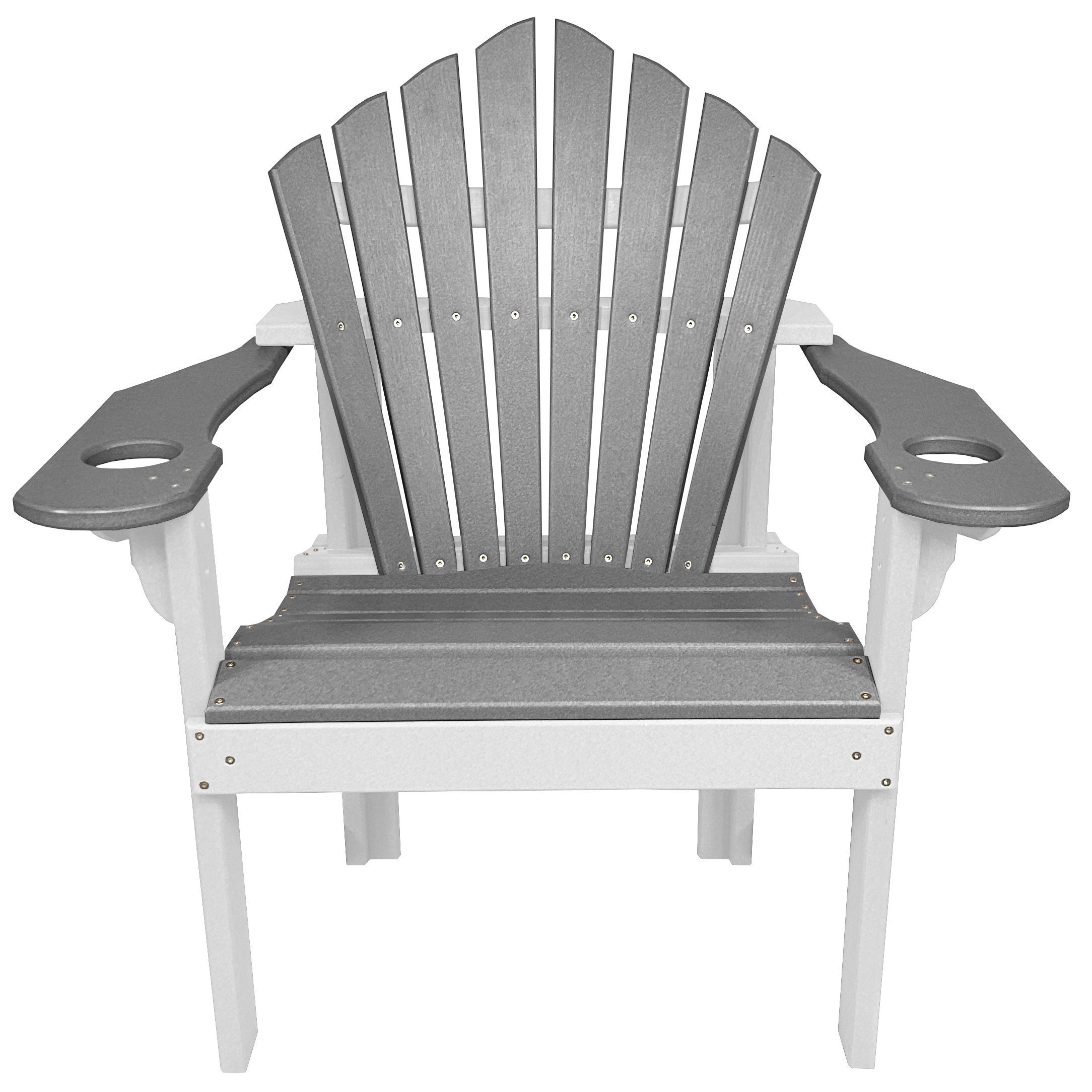 7-Piece 60”rd. Bridgewater Dining Set With Built In Cupholders