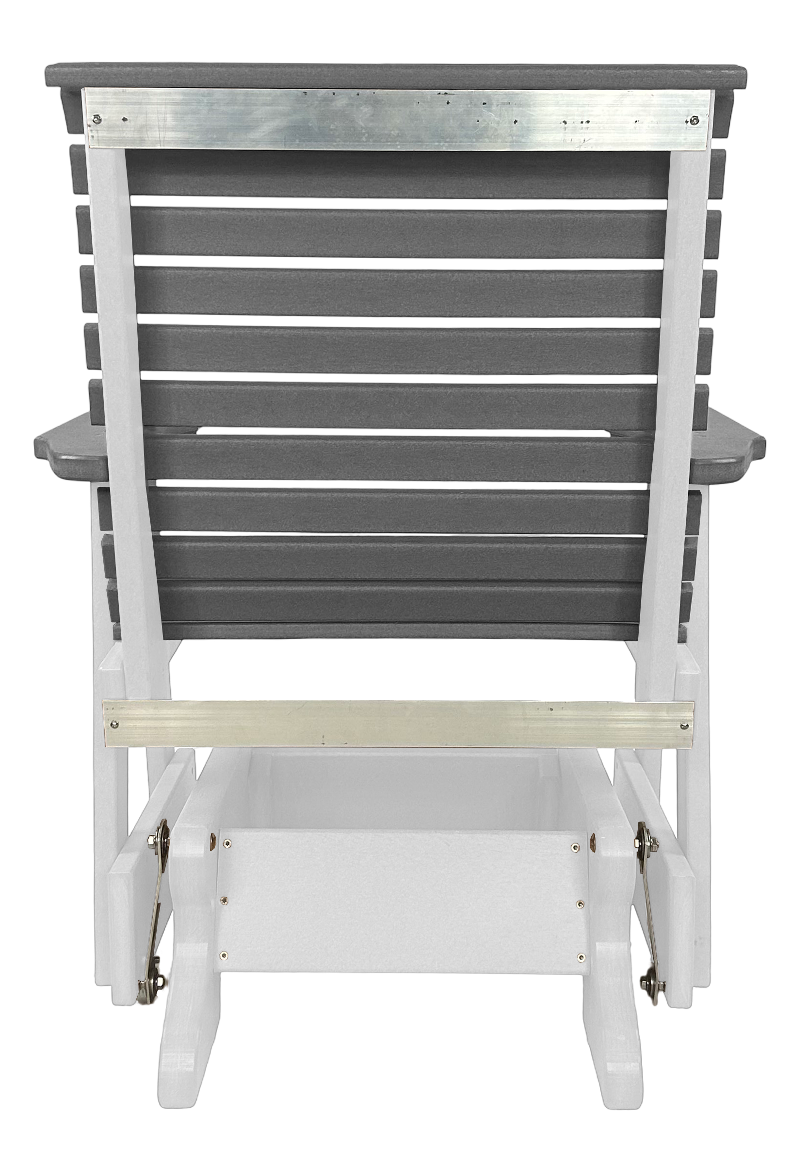 Set of 6 - Rolled Back Single Gliders With Built In Cup Holders