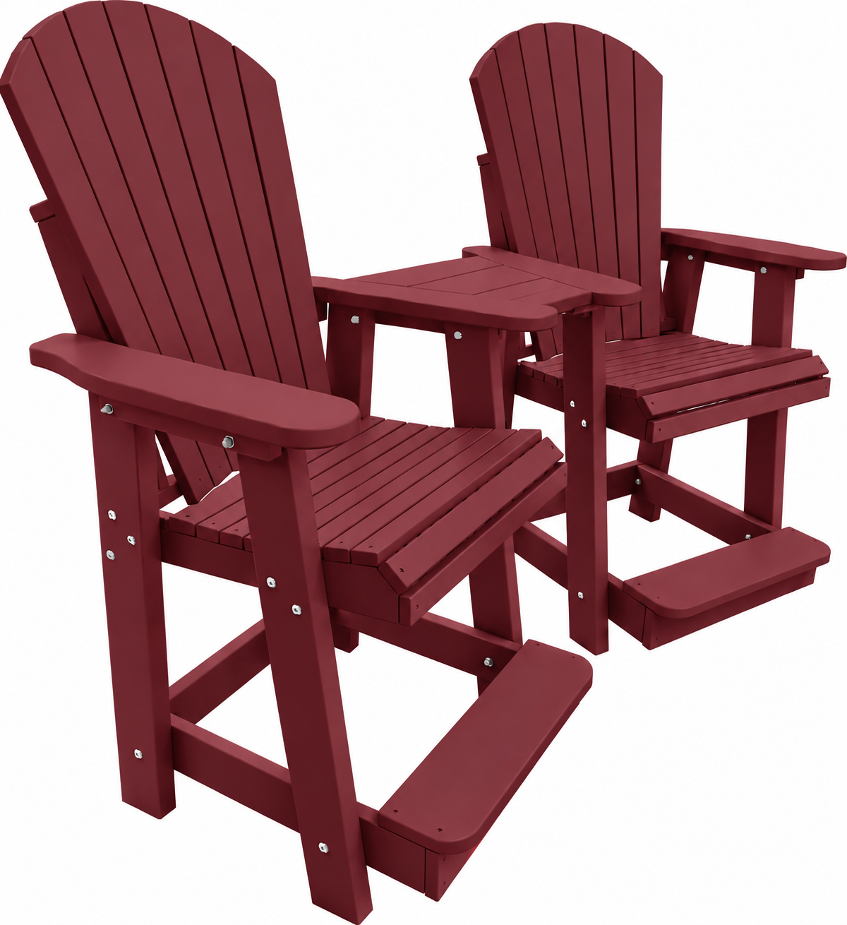 Lakeside Counter Height Tete-a-tete
