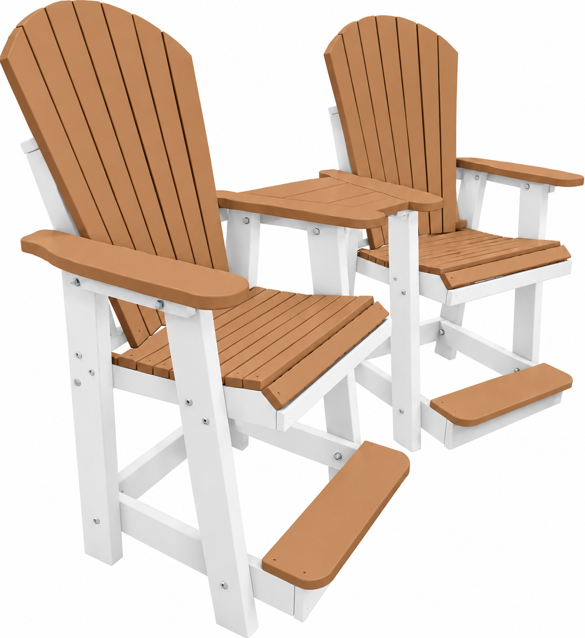 Lakeside Counter Height Tete-a-tete