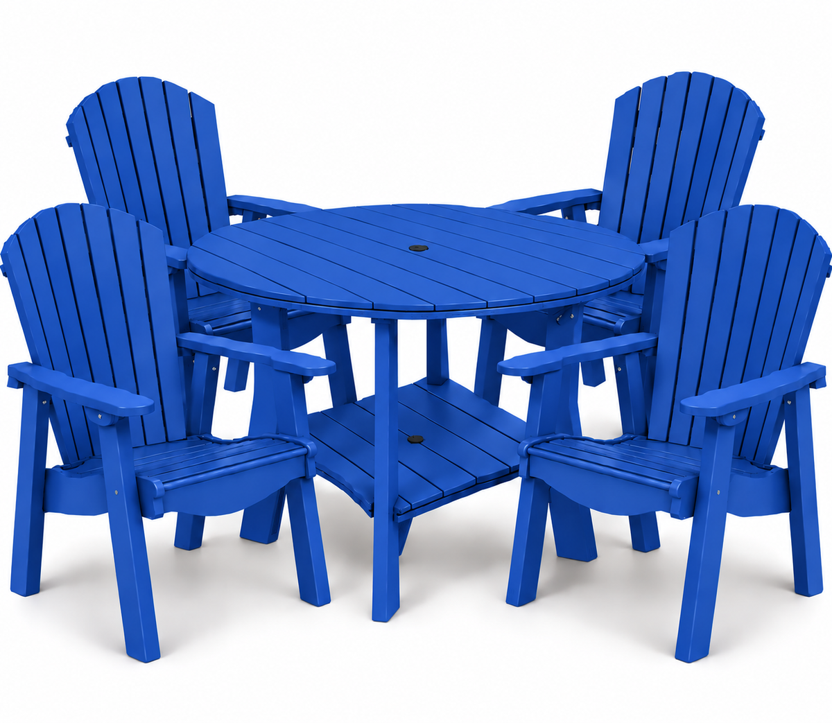 5-Piece Harmony Adirondack Dining Table Set