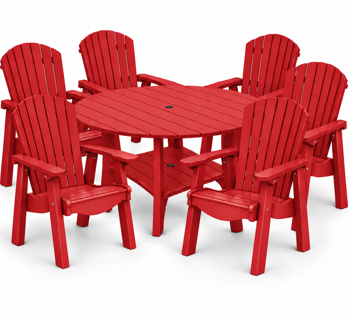 7-Piece Harmony Adirondack Dining Table Set