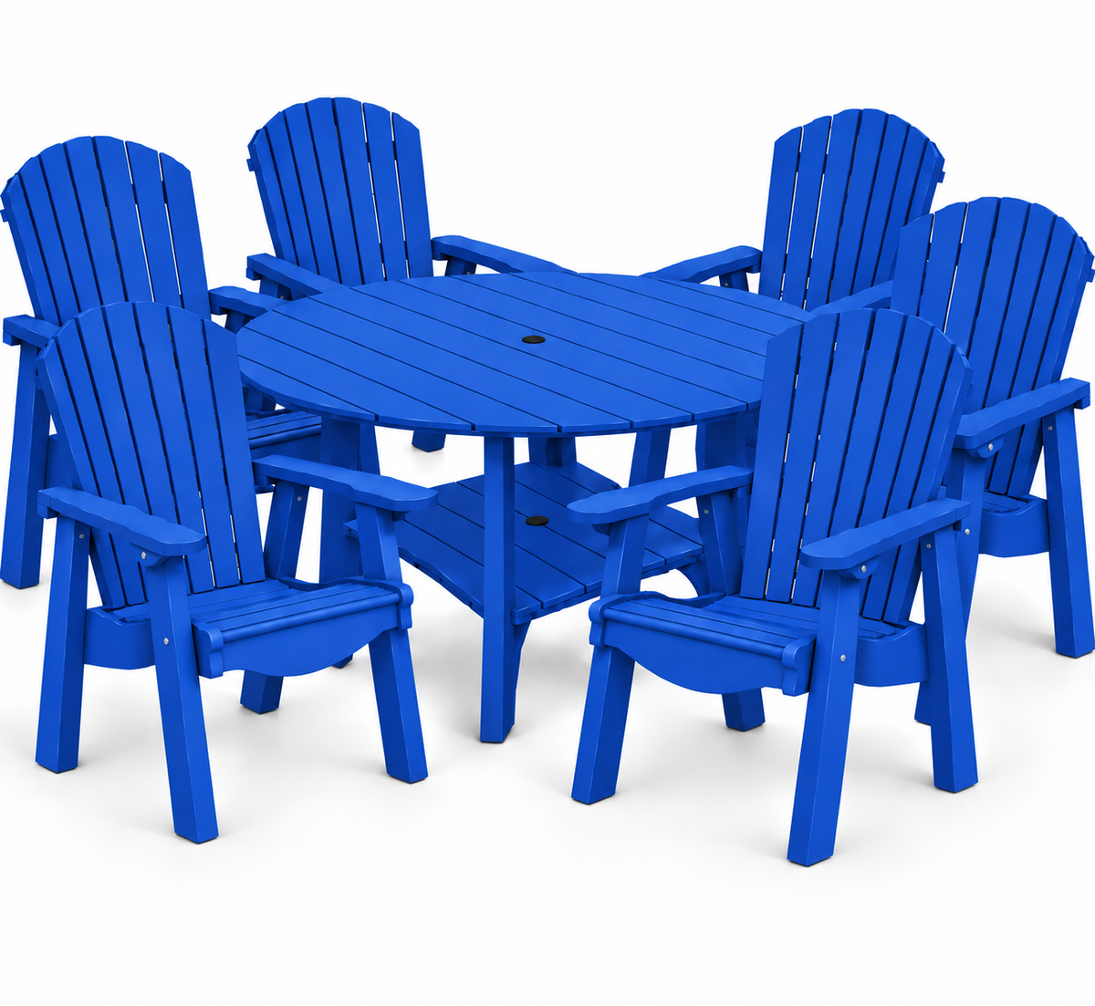 7-Piece Harmony Adirondack Dining Table Set