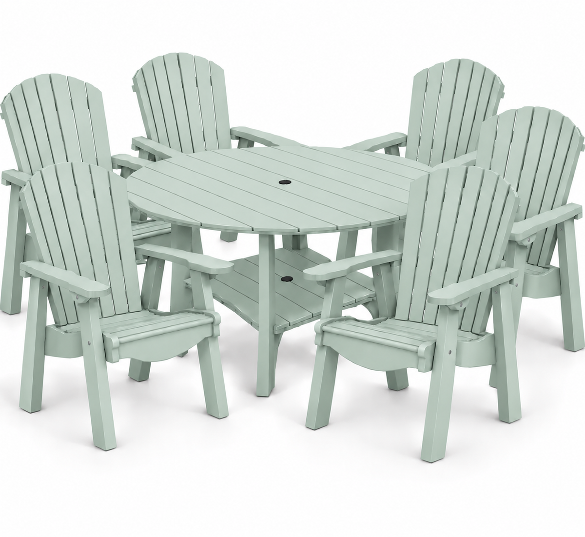 7-Piece Harmony Adirondack Dining Table Set