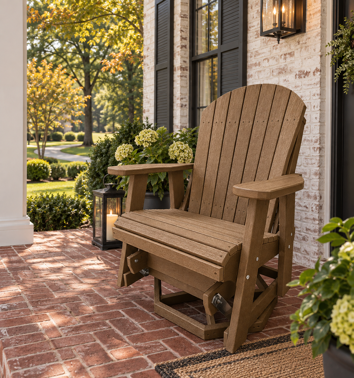 Adirondack Swivel Glider