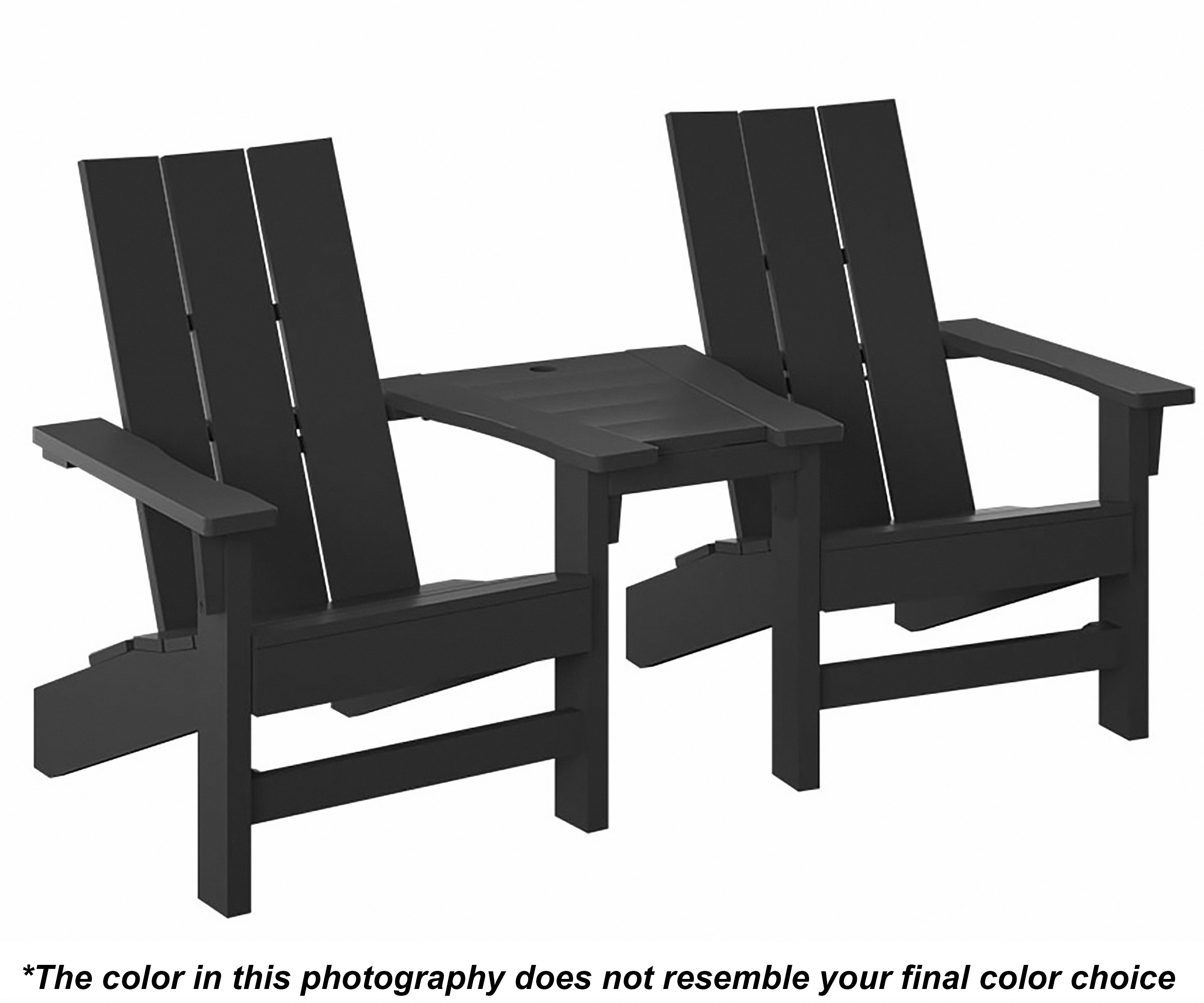 Modern Adirondack Tete-a-tete - New
