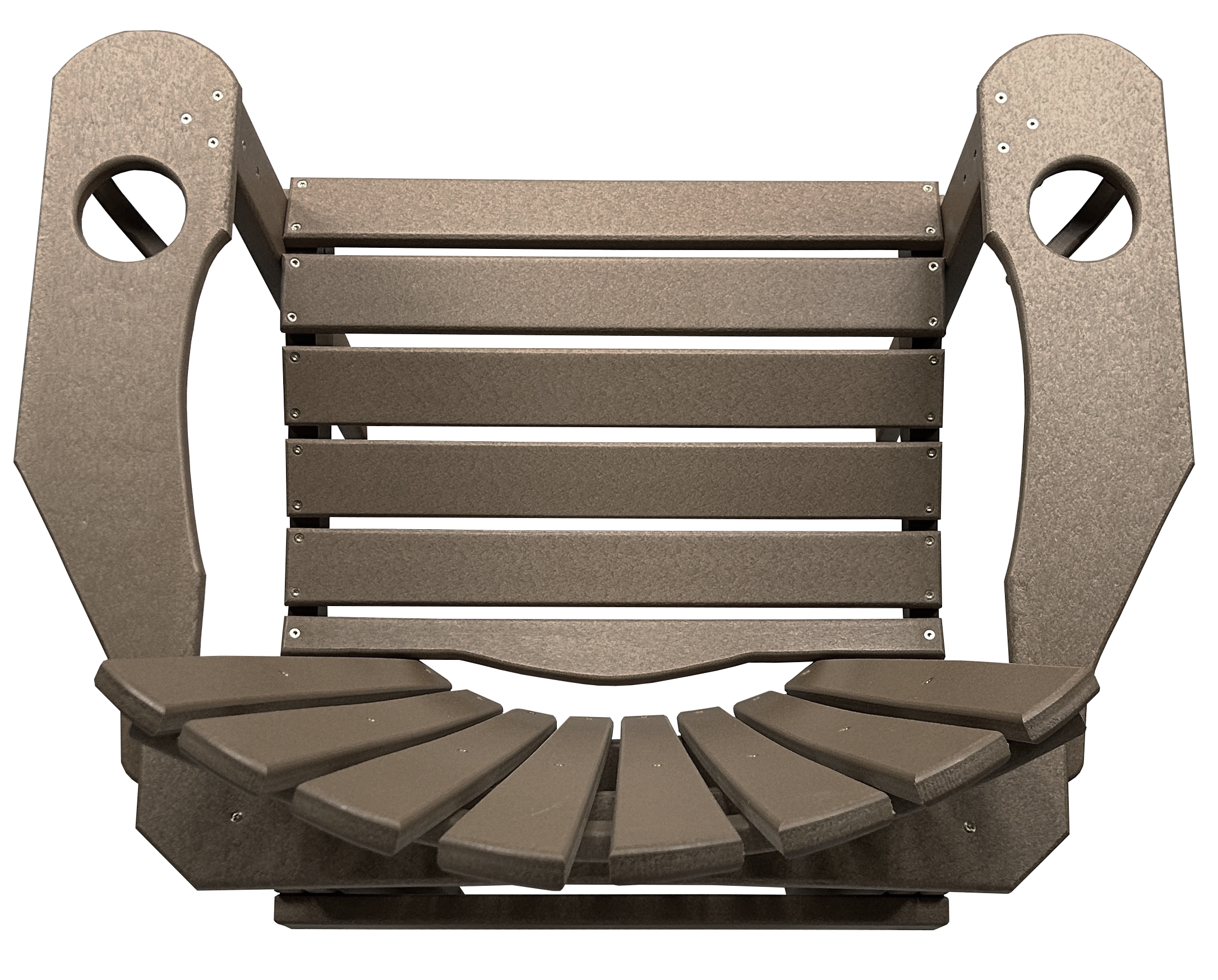 5-Piece 44”rd. Bridgewater Dining Set With Built In Cupholders