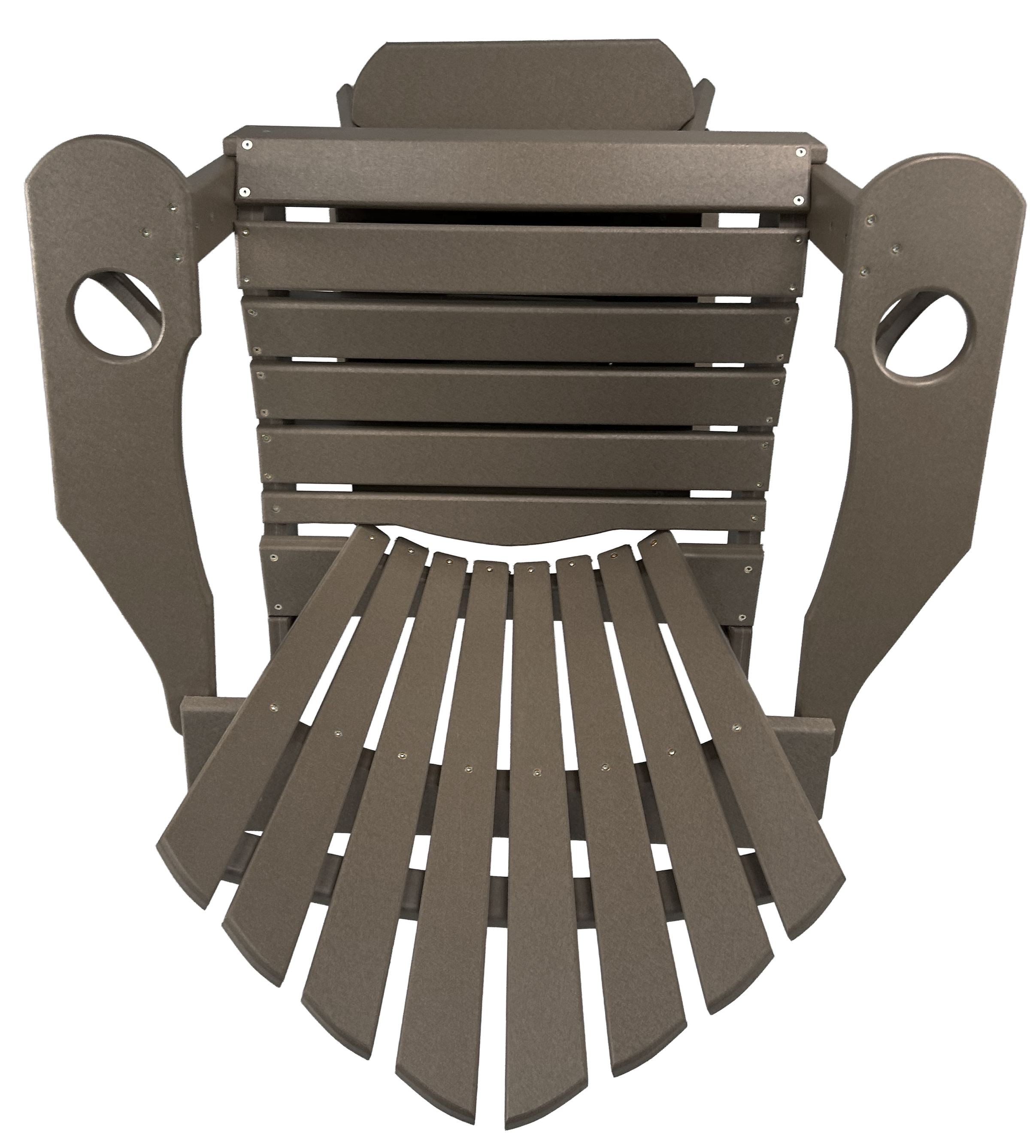 7-Piece 60”rd. Bridgewater Counter Swivels With Built In Cupholders Set