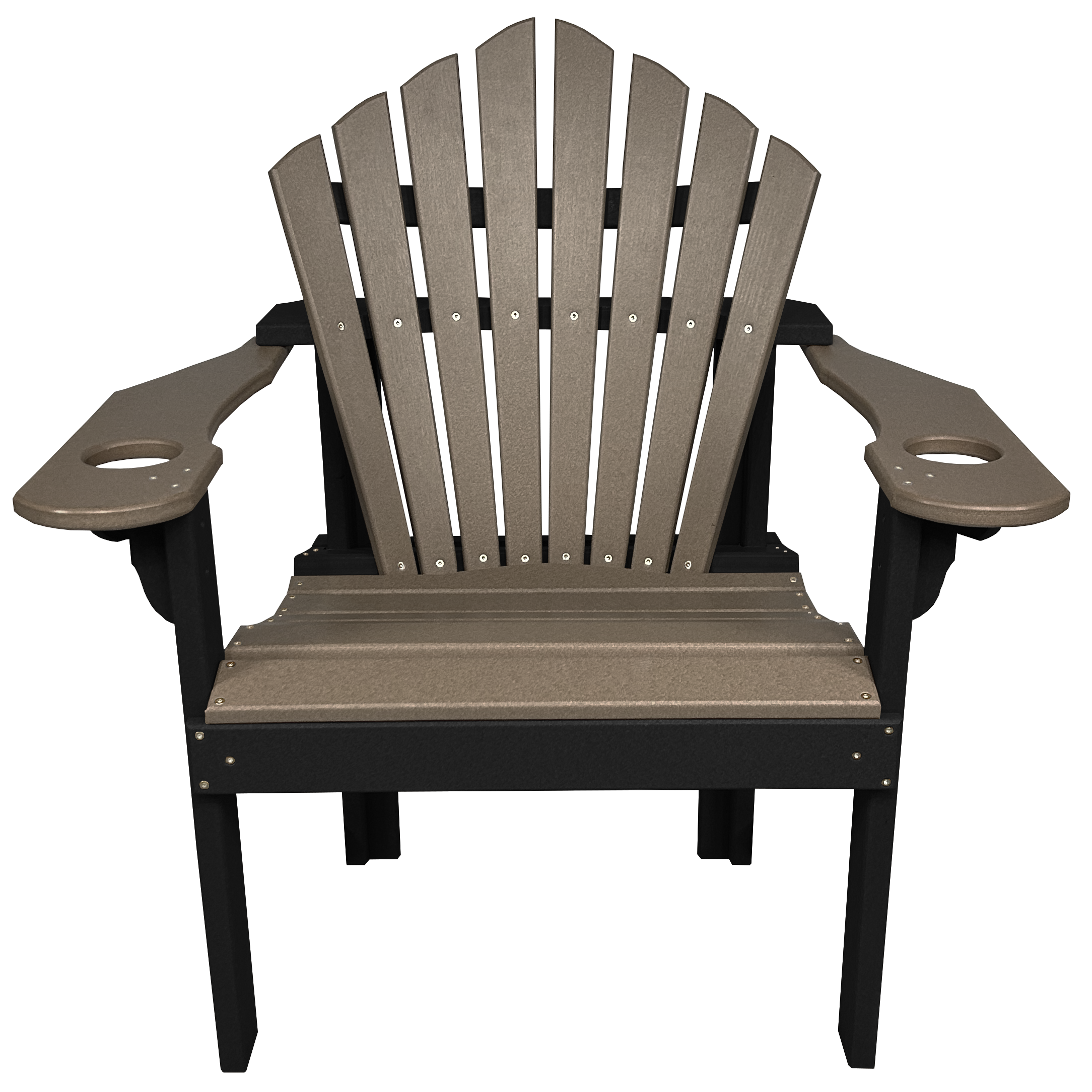 7-Piece 60”rd. Bridgewater Dining Set With Built In Cupholders