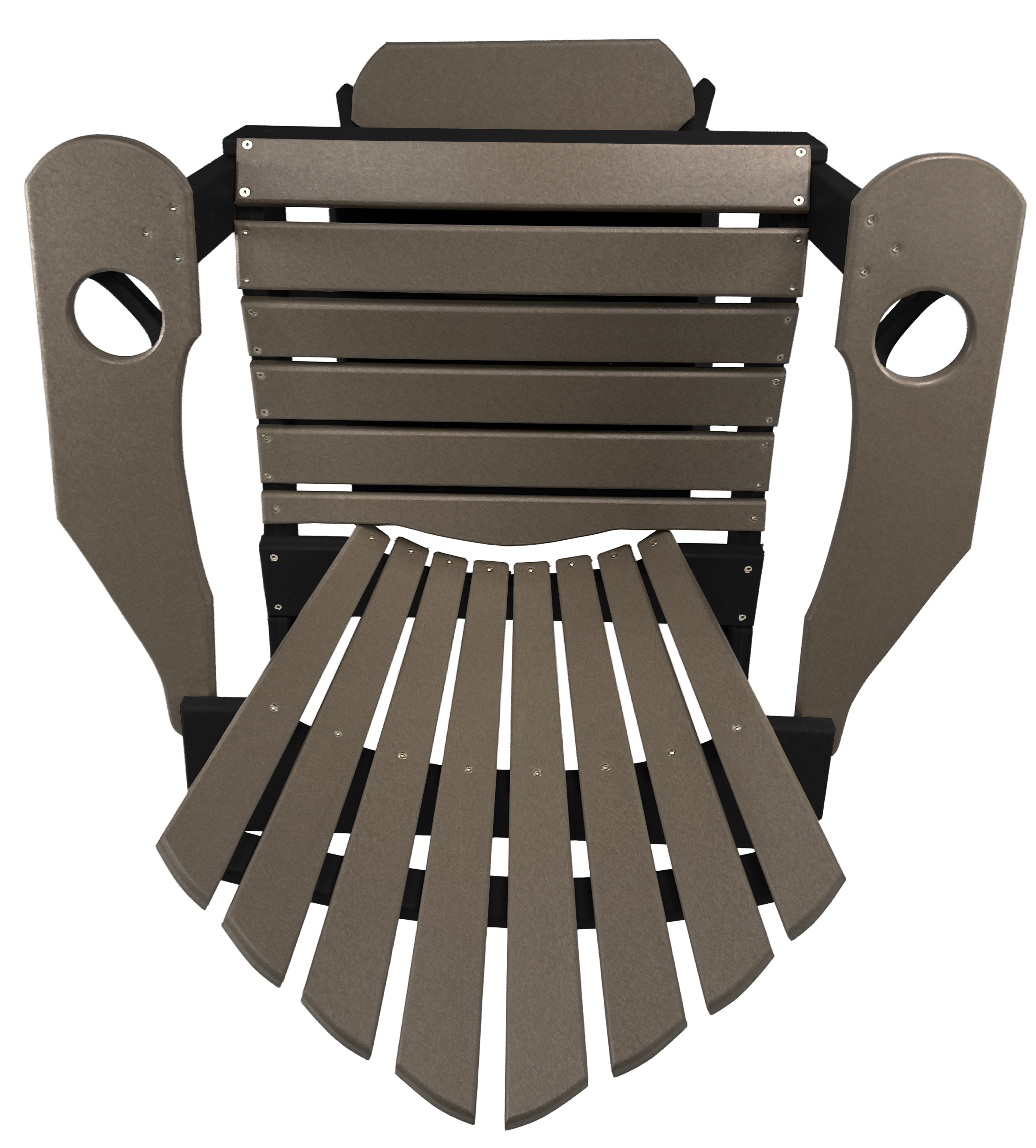 7-Piece 60”rd. Bridgewater Counter Swivels With Built In Cupholders Set