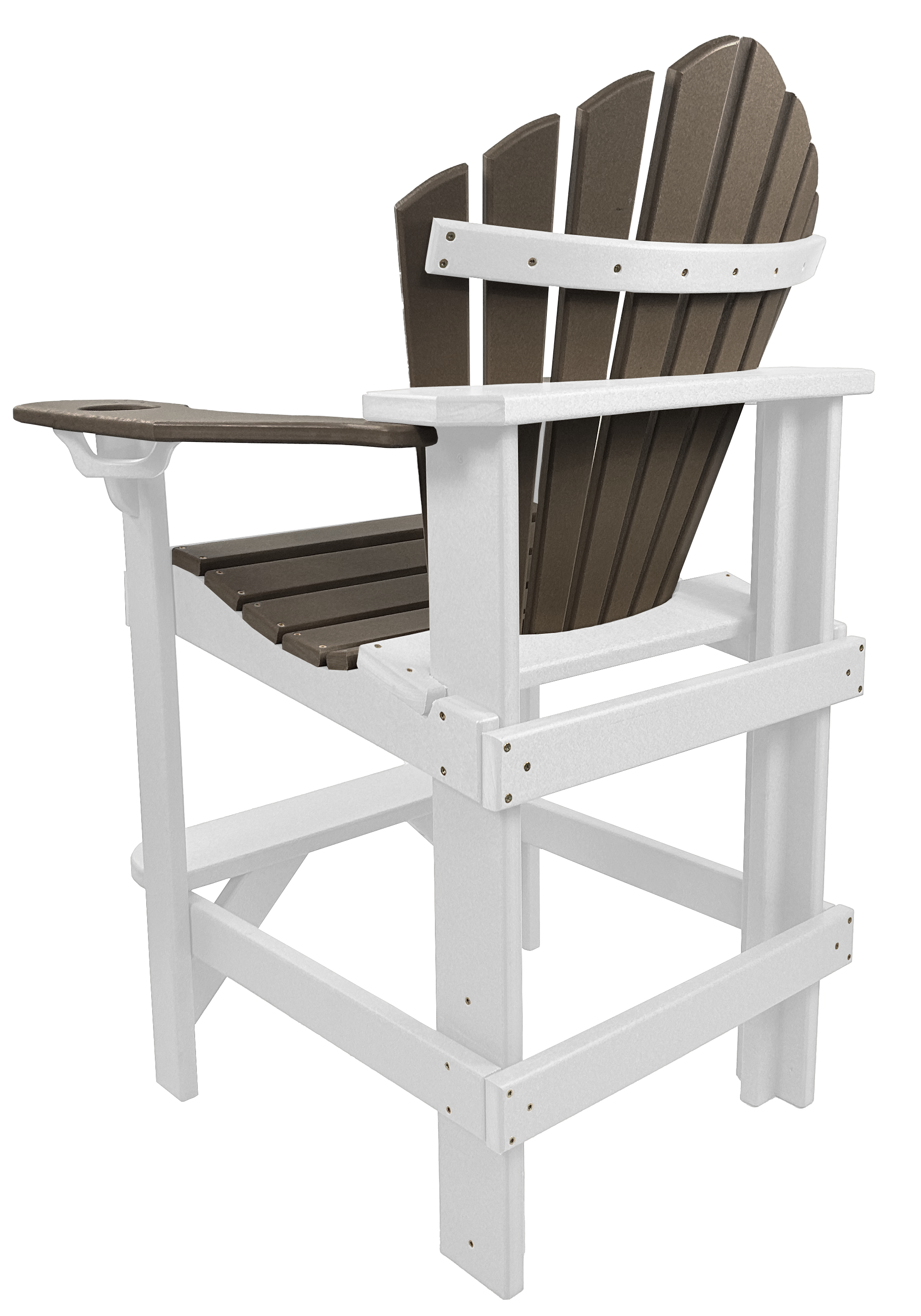 Set of 6 - Bridgewater Counter Chairs With Built In Cupholders