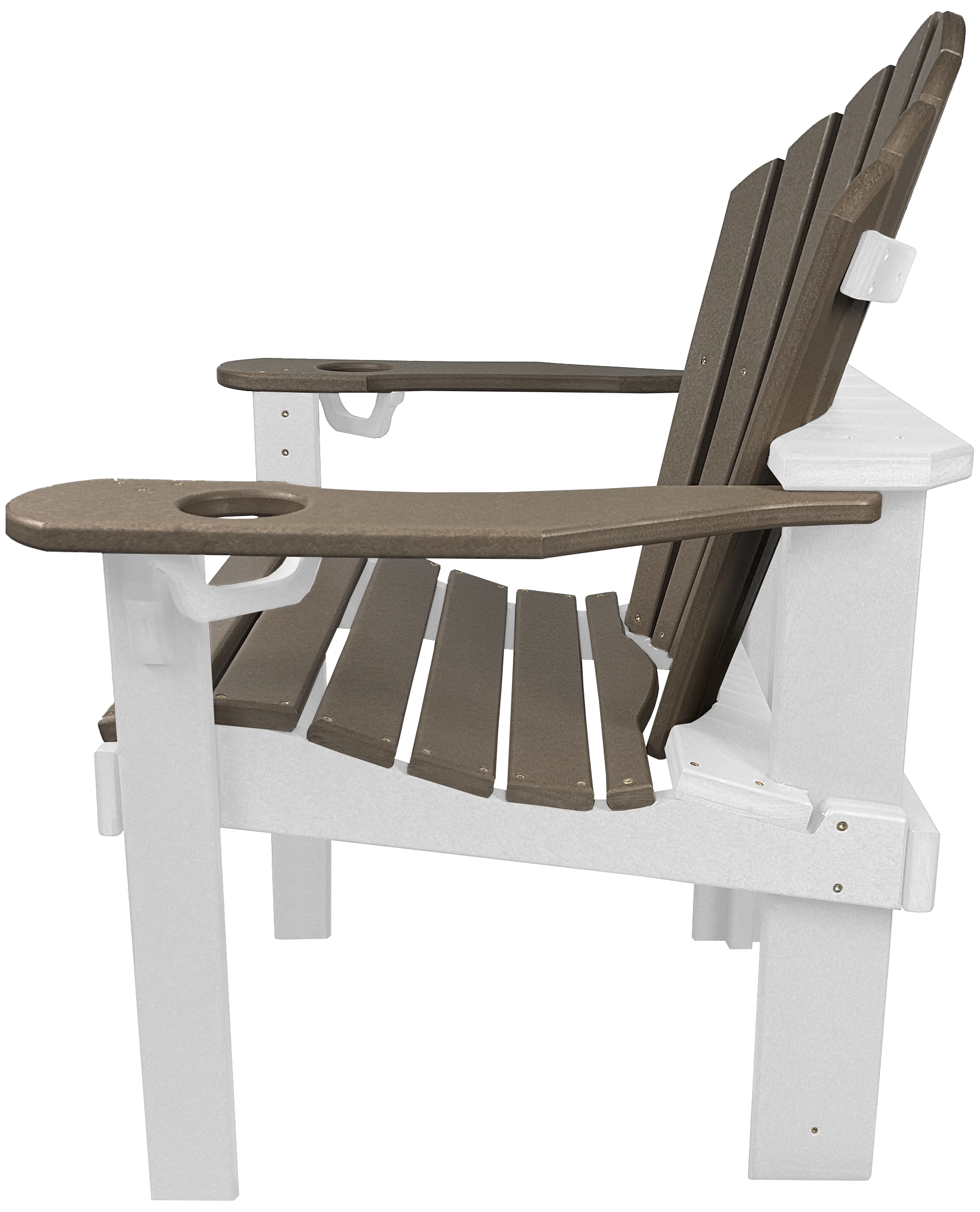 7-Piece 60”rd. Bridgewater Dining Set With Built In Cupholders