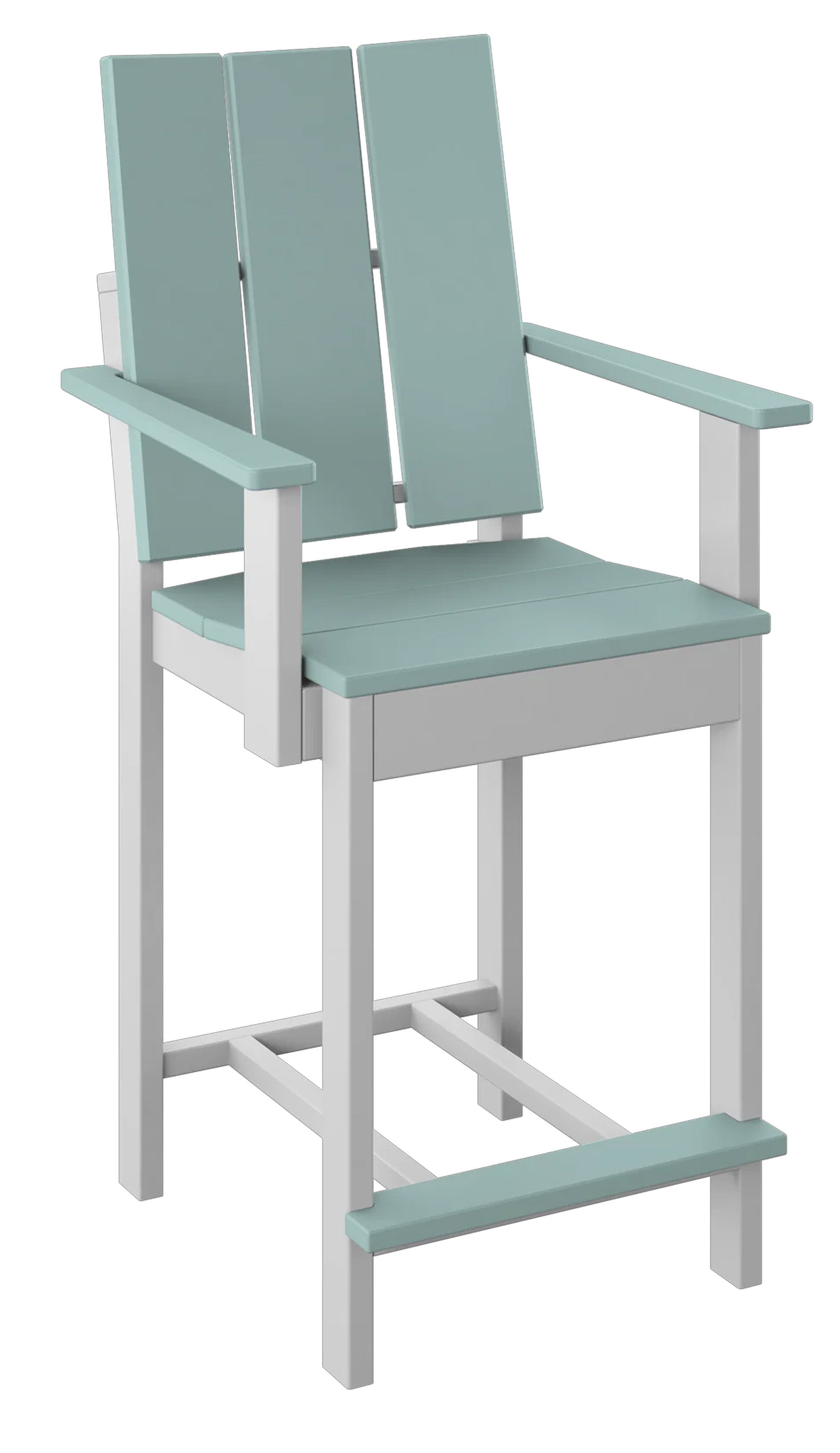 Modern Adirondack Counter Chair