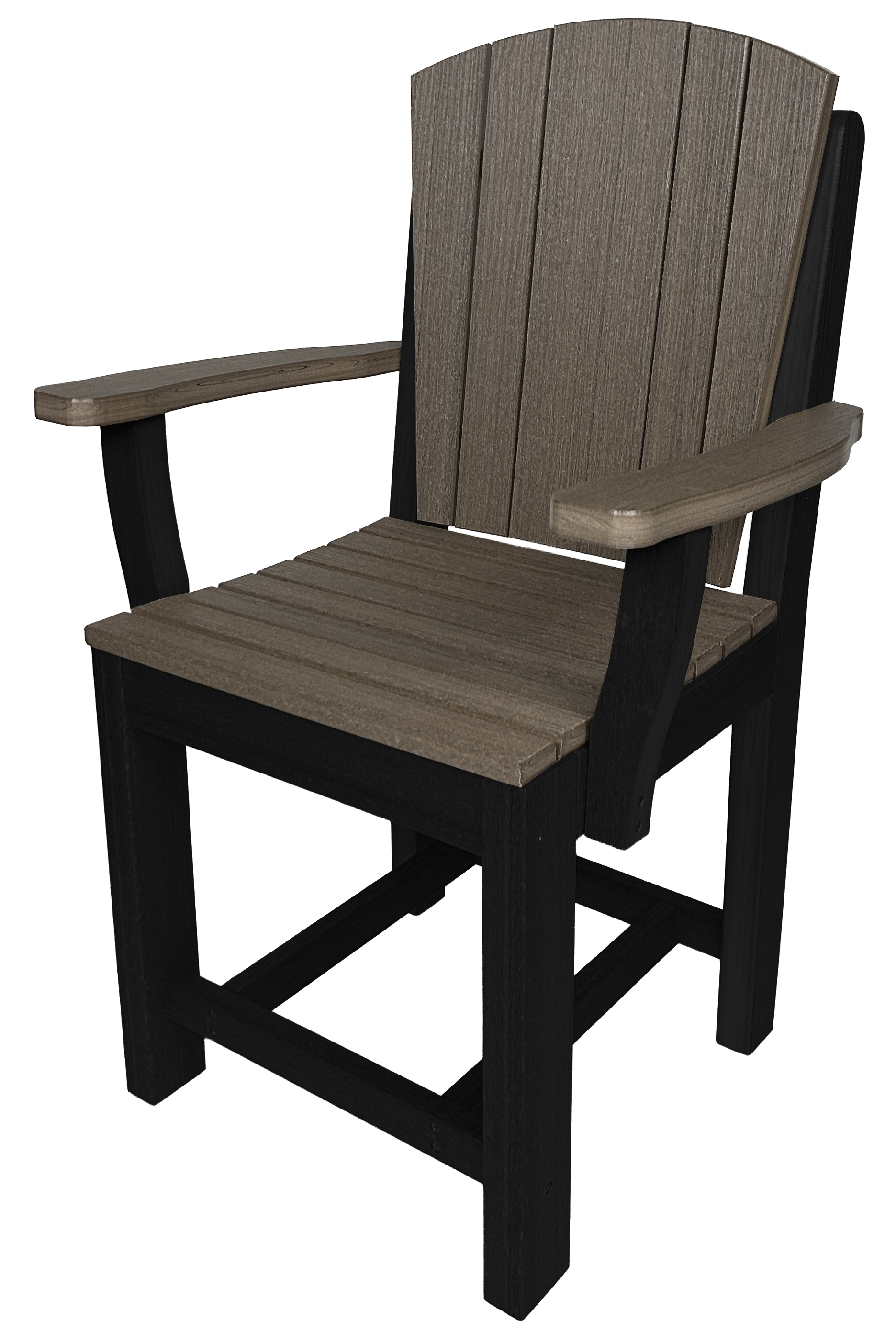 7-Piece Plantation Dining Set With 6 Arm Chairs
