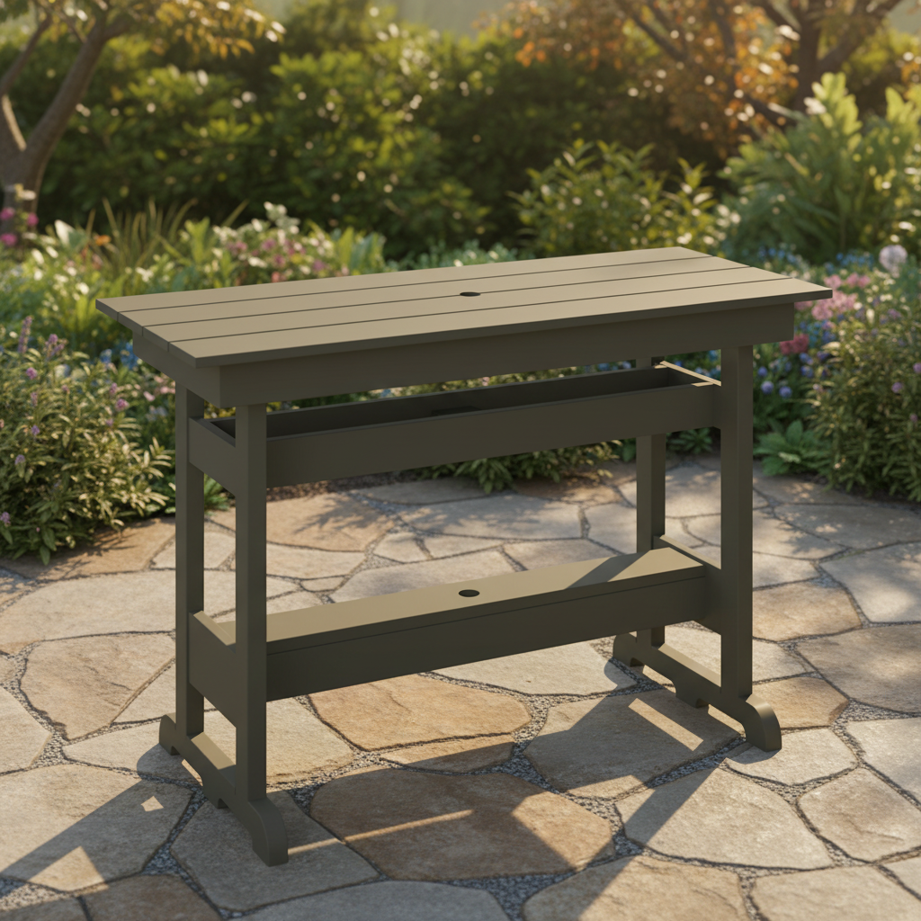 DuraWeather Poly BAR TABLE