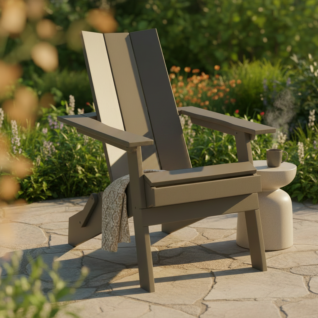 DuraWeather Poly MODERN FOLDING ADIRONDACK