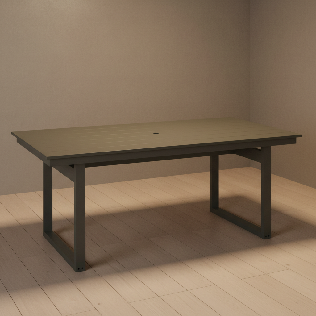 DuraWeather Poly MODERN 38 x 74 TABLE