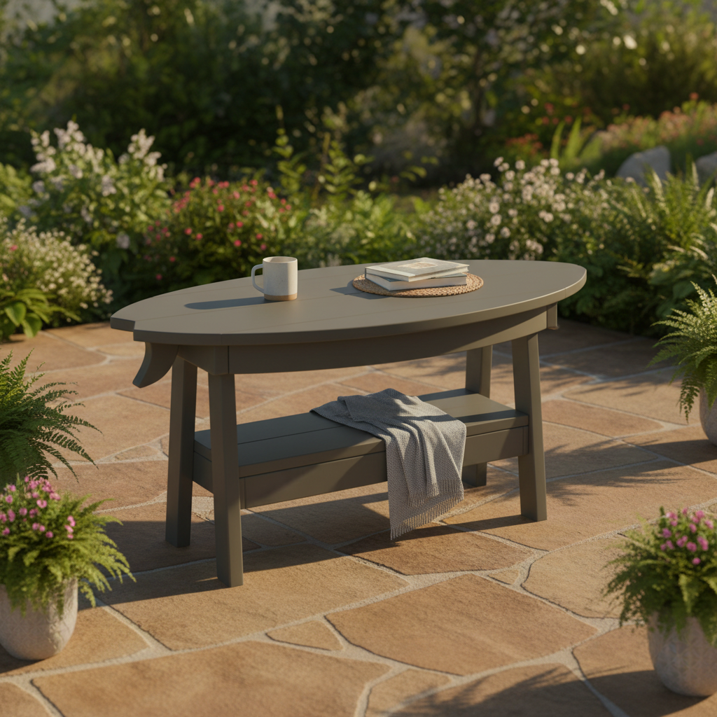 DuraWeather Poly SURFBOARD COFFEE TABLE