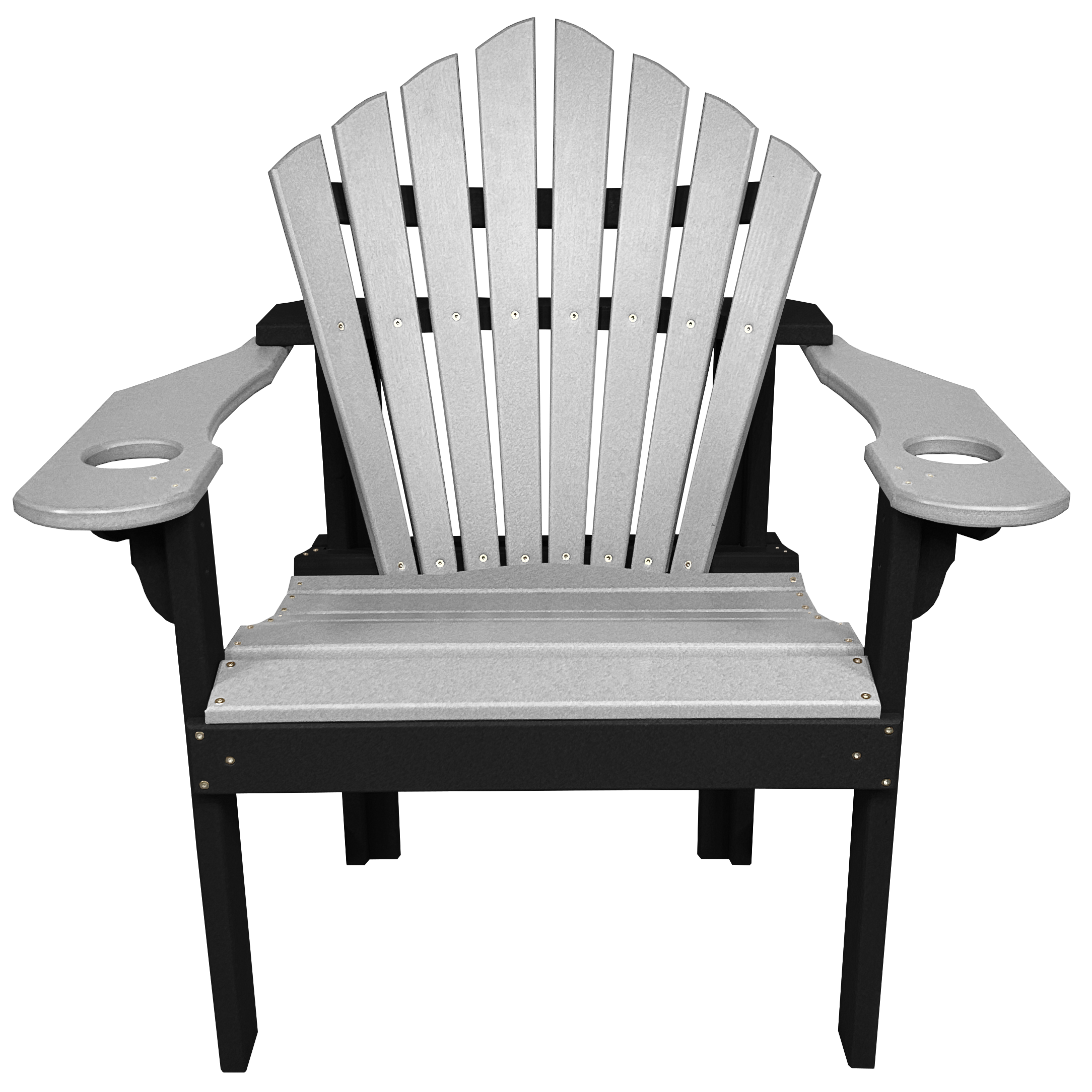 7-Piece 60”rd. Bridgewater Dining Set With Built In Cupholders
