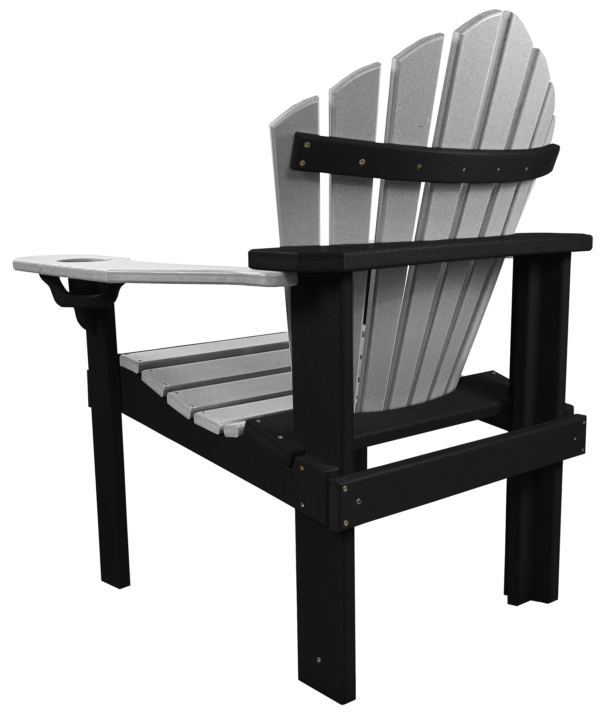 7-Piece 60”rd. Bridgewater Dining Set With Built In Cupholders